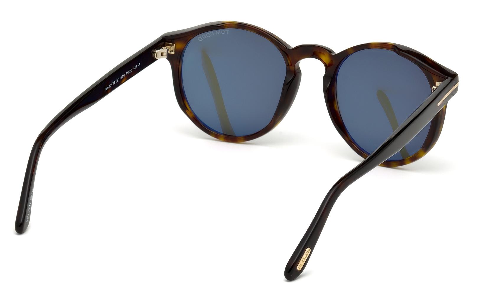 Tom Ford Ian-02 Sunglasses FT0591 52N