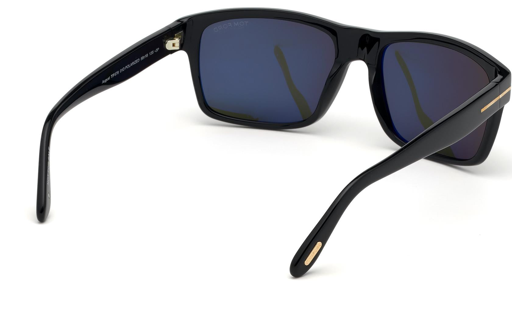 Tom Ford August Sunglasses FT0678 01D