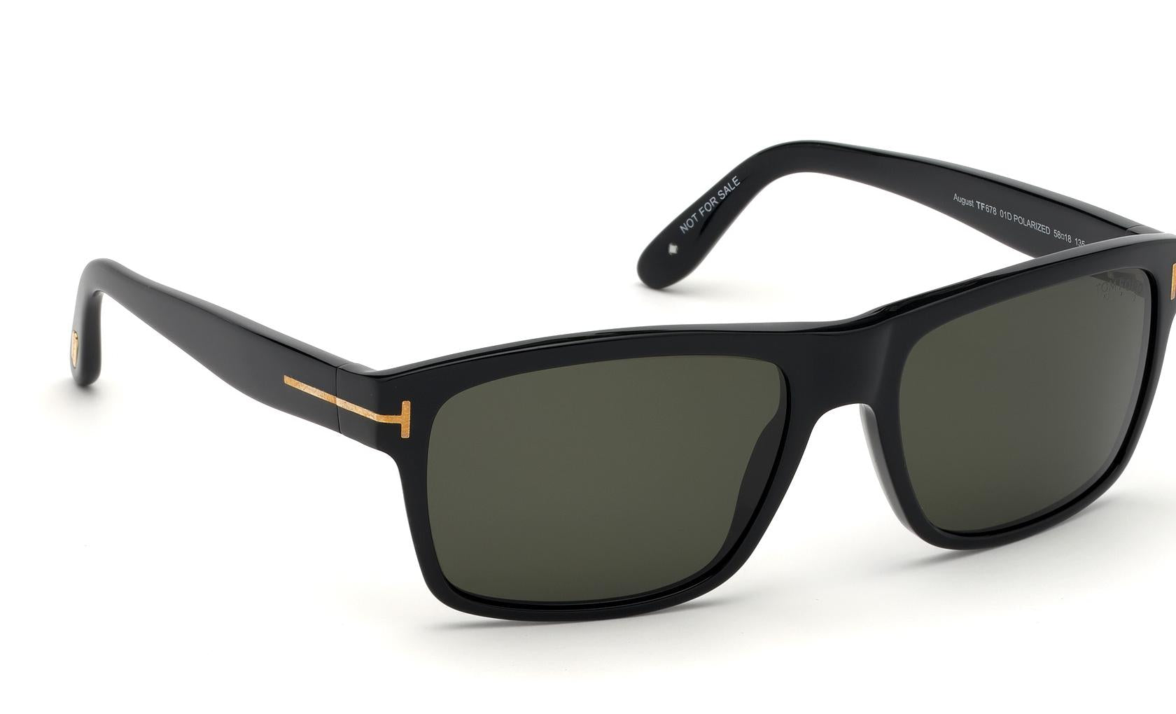 Tom Ford August Sunglasses FT0678 01D