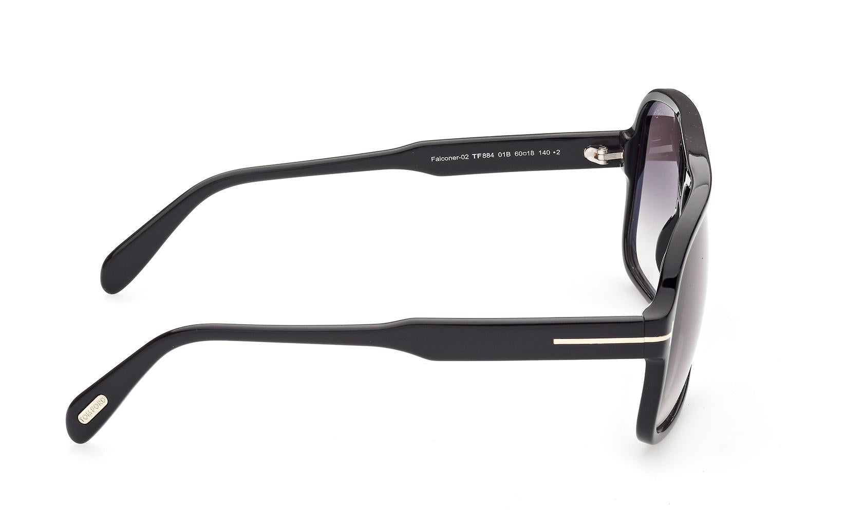Tom Ford Falconer-02 Sunglasses FT0884 01B