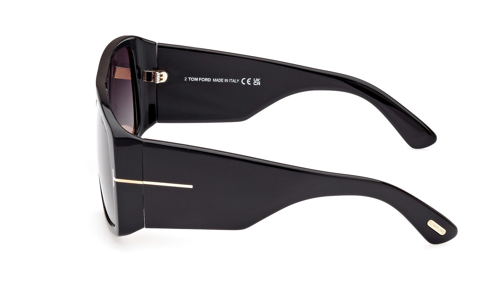 Tom Ford Raven Sunglasses FT1036 01B