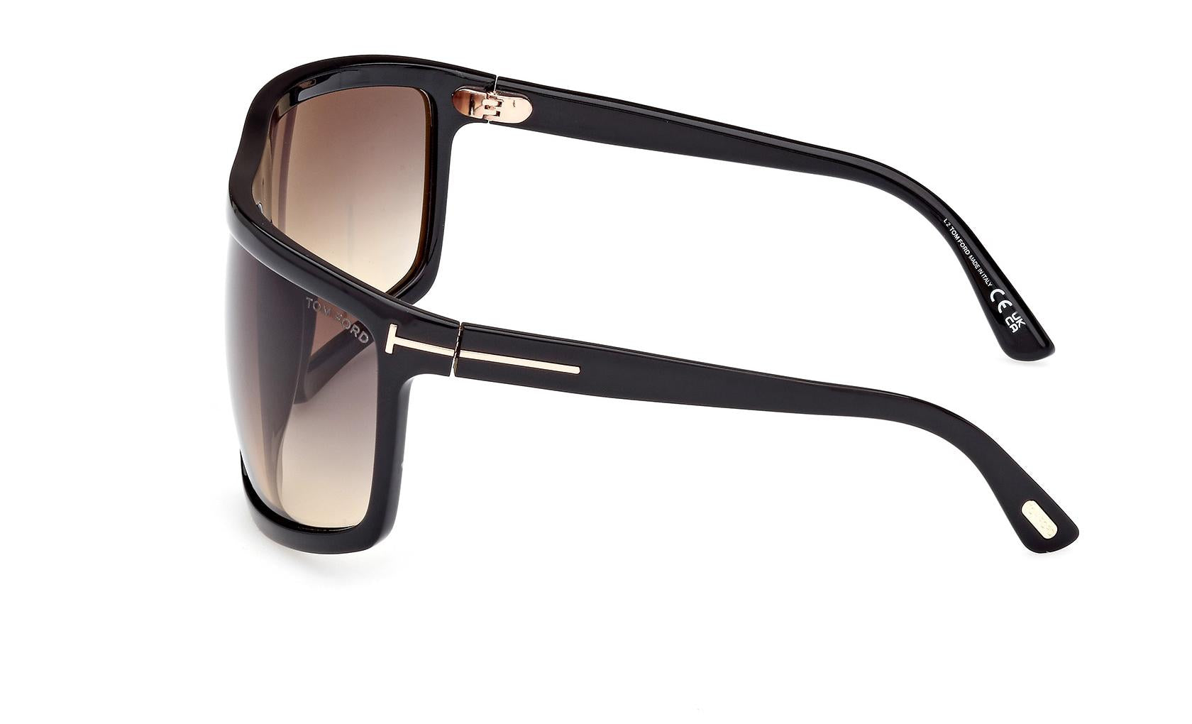 Tom Ford Clint-02 Sunglasses FT1066 01B