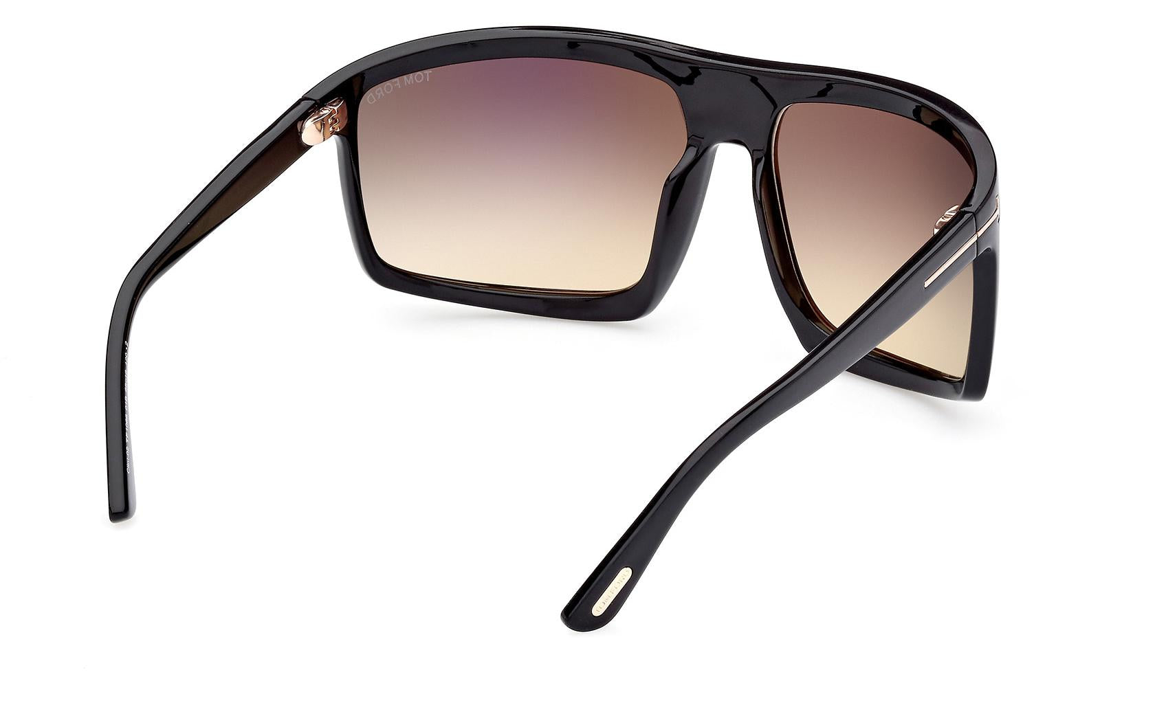 Tom Ford Clint-02 Sunglasses FT1066 01B