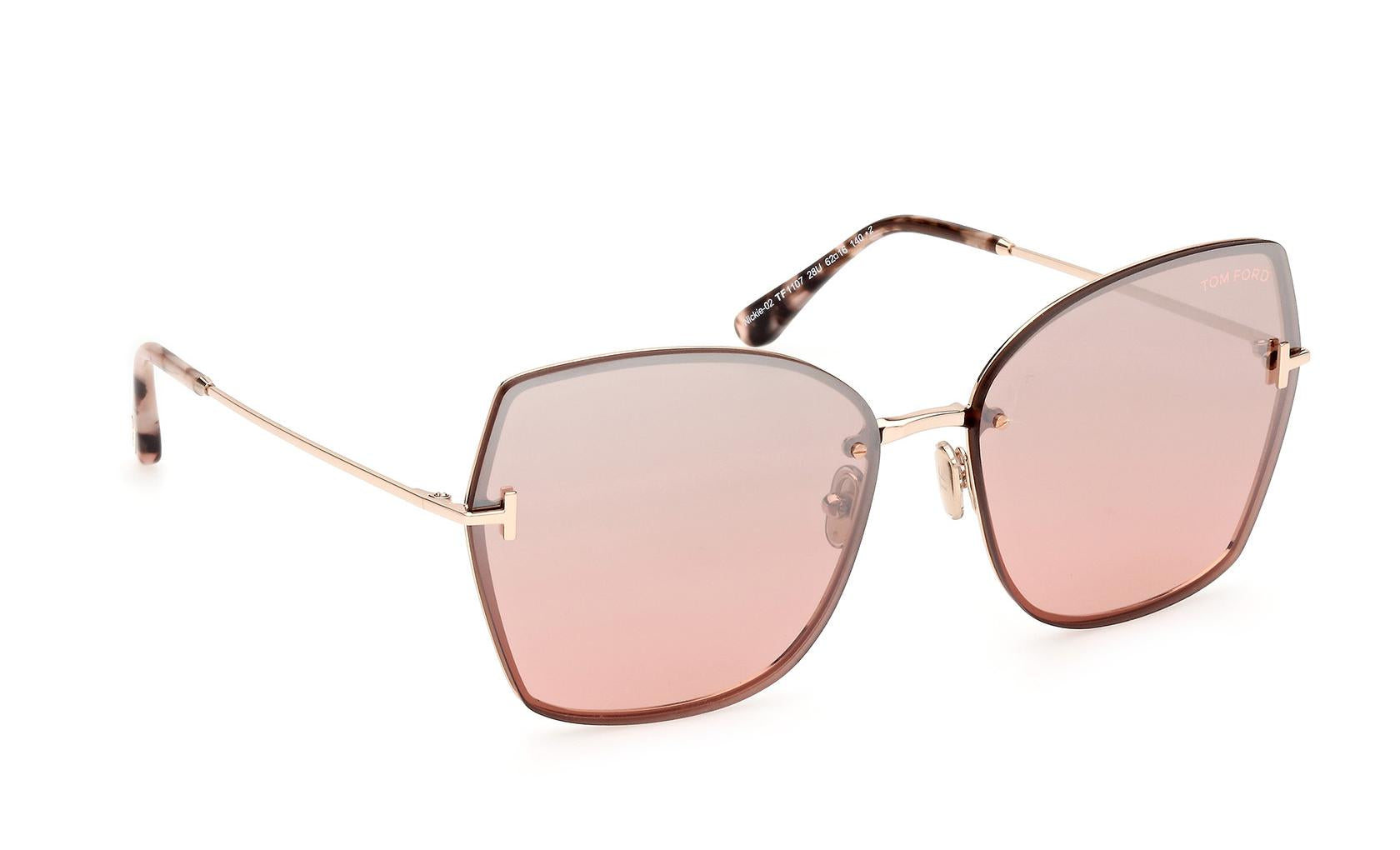 Tom Ford Nickie-02 Sunglasses FT1107 28U