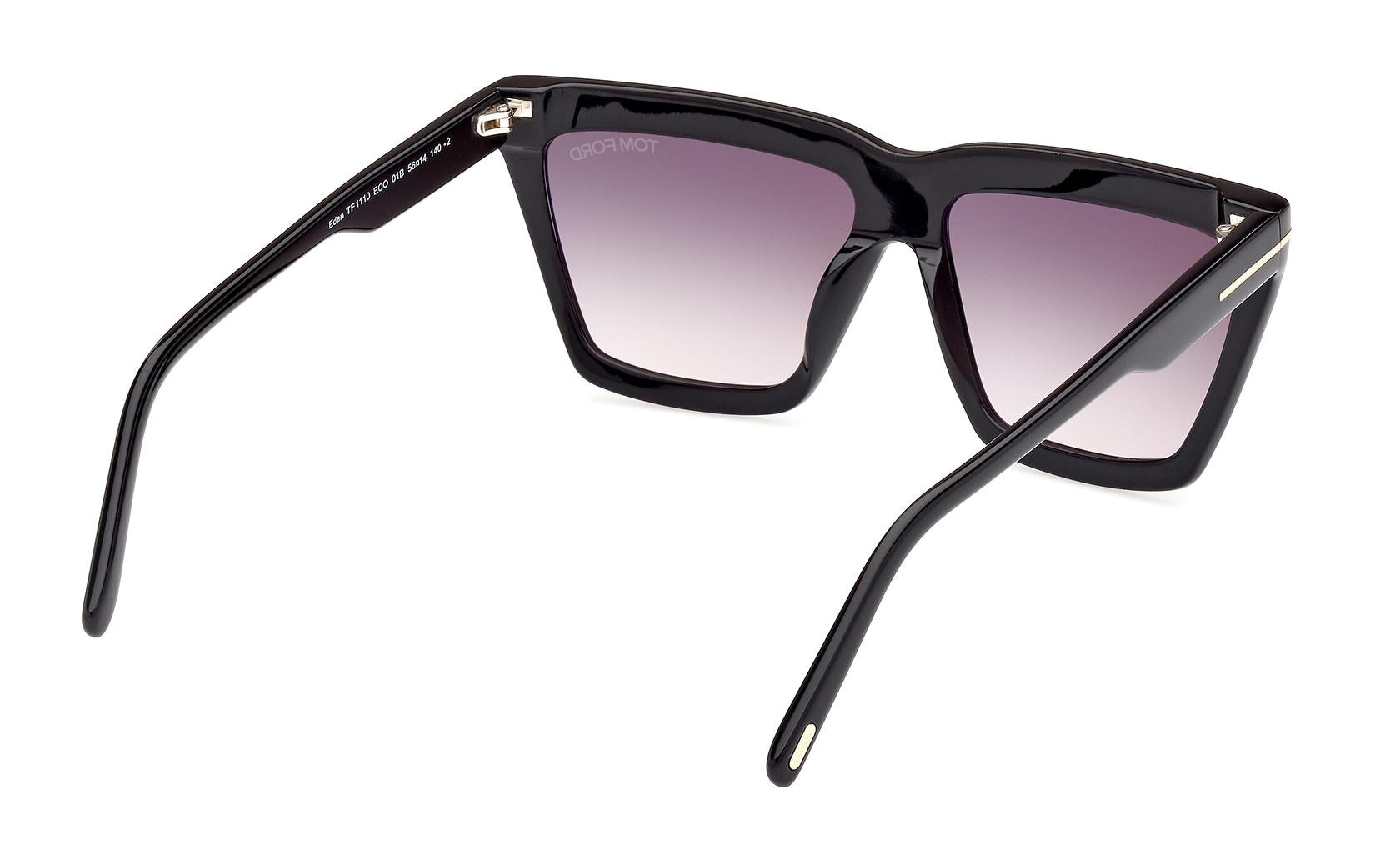 Tom Ford Eden Sunglasses FT1110 01B