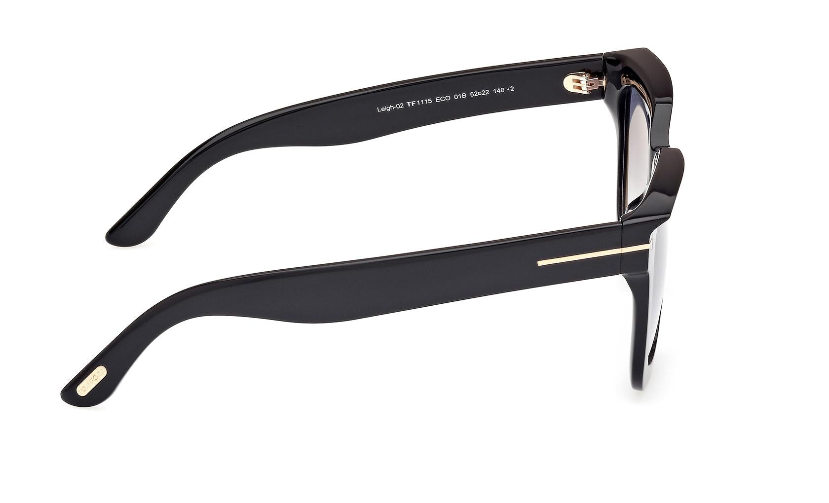 Tom Ford Leigh-02 Sunglasses FT1115 01B