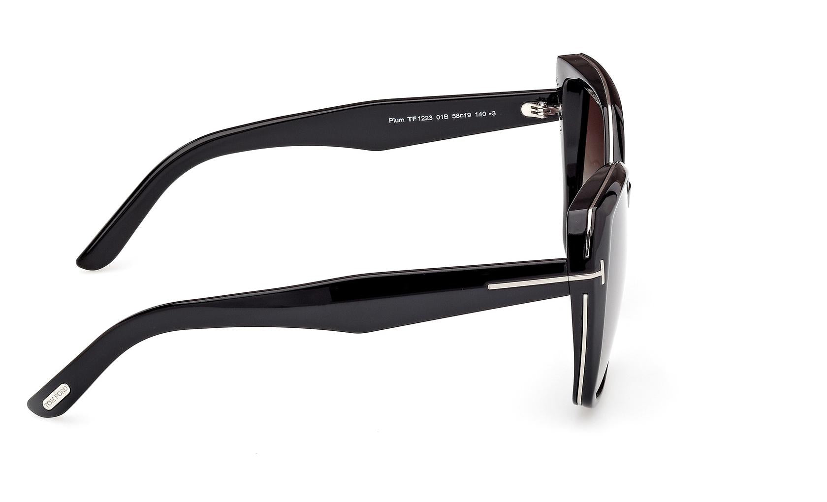 Tom Ford Plum Sunglasses FT1223 01B