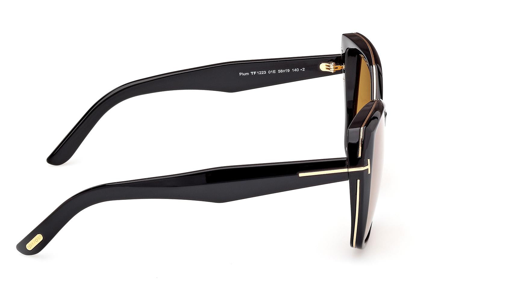 Tom Ford Plum Sunglasses FT1223 01E