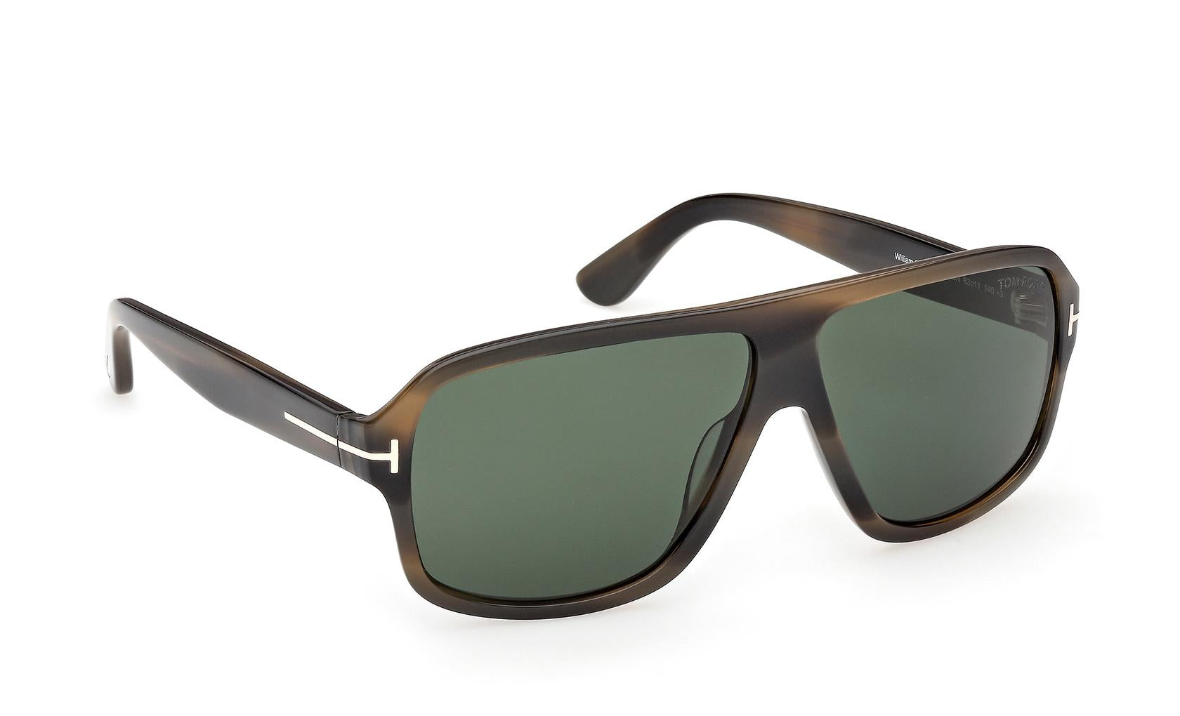 クールス様用TOM FORD レザー ライトブラウン Tom Ford William-02 FT1335 55N - Sunglasses for Men - LookerOnline