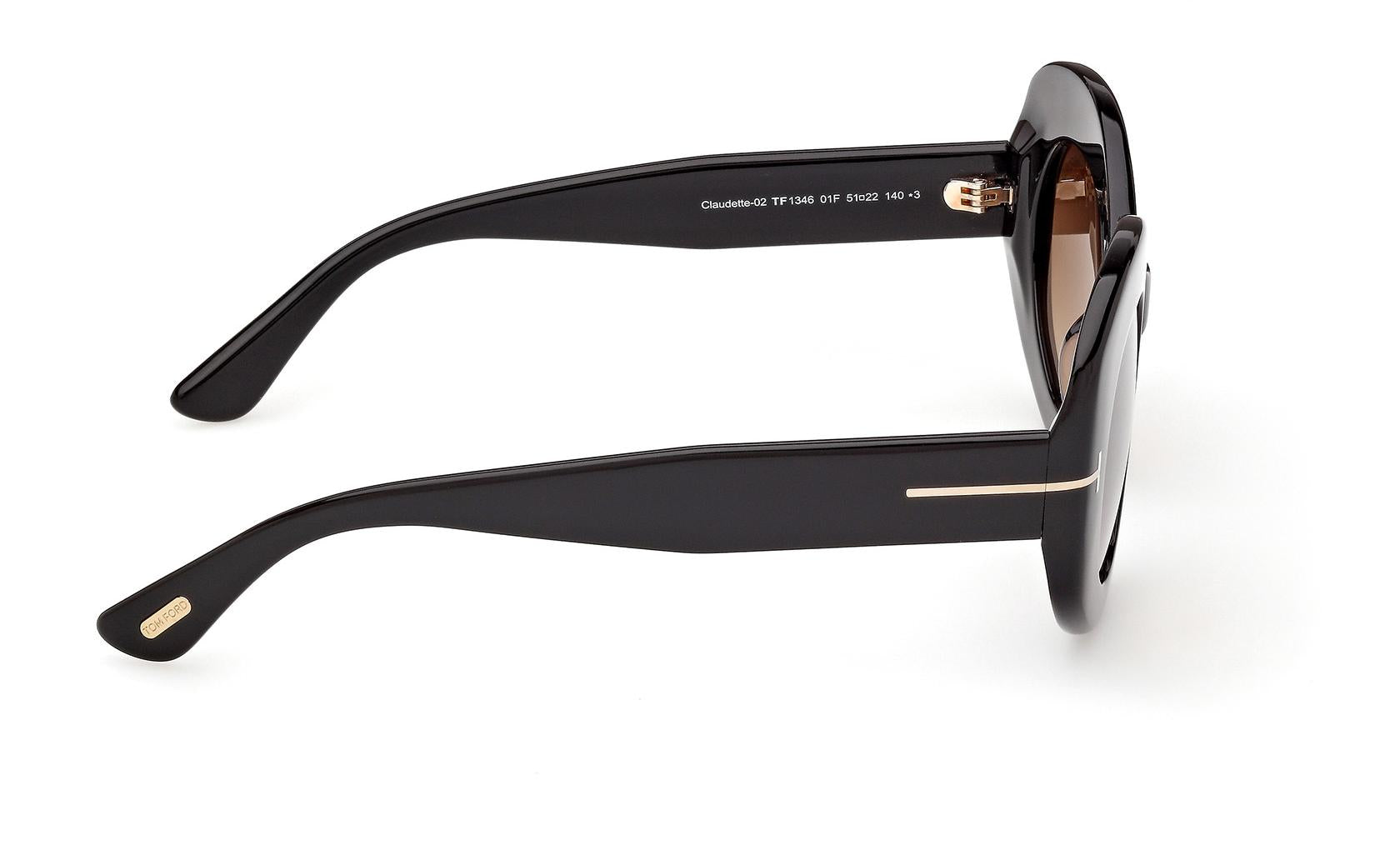 Tom Ford Claudette-02 Sunglasses FT1346 01F