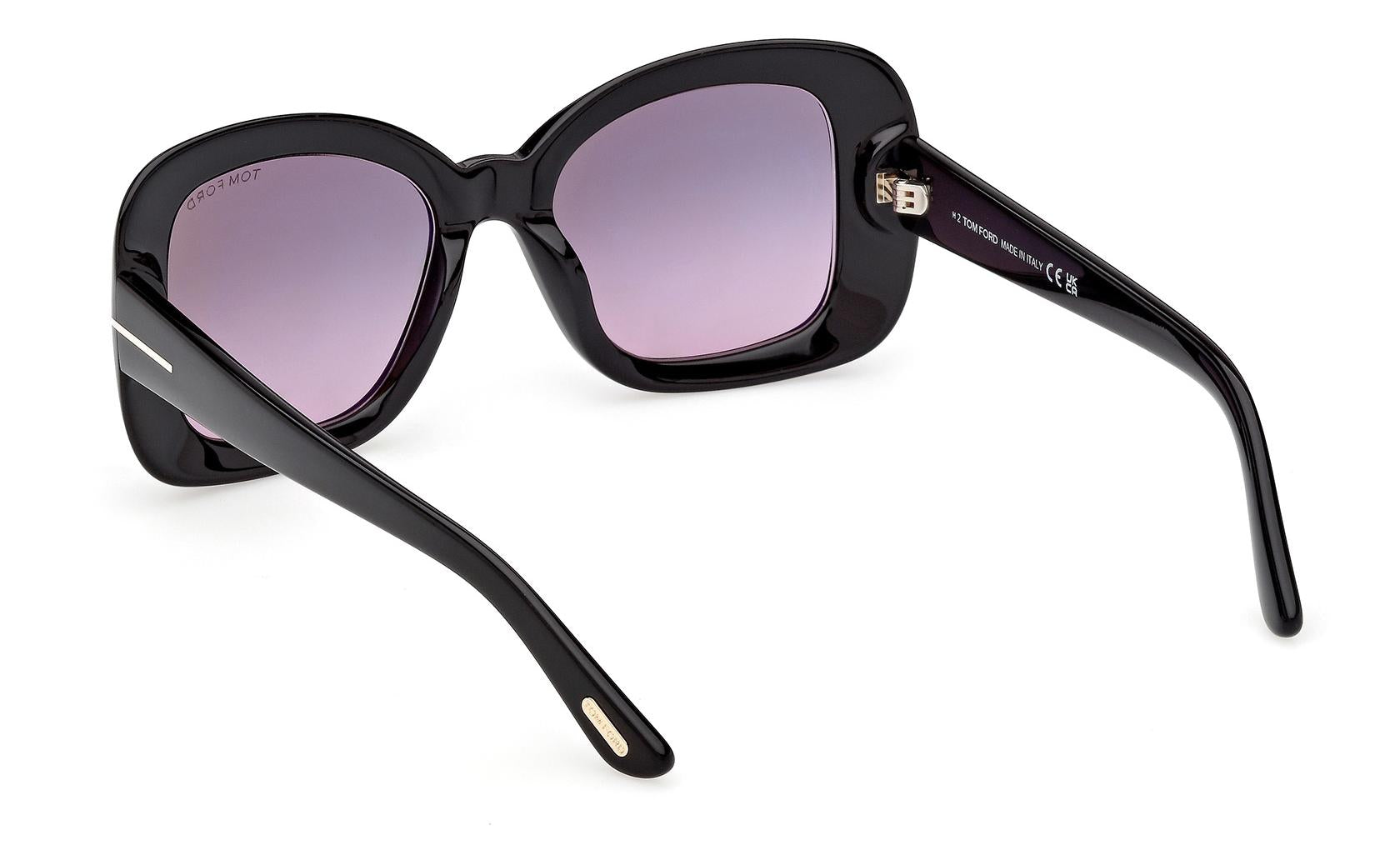 Tom Ford Sandra-02 Sunglasses FT1348 01B
