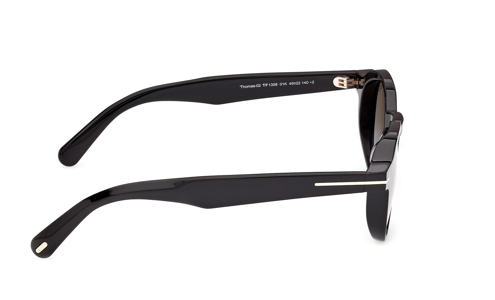 Tom Ford Thomas-02 Sunglasses FT1358 01K