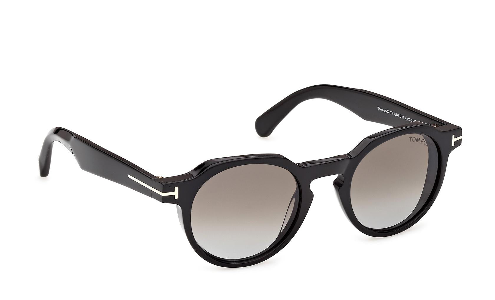 Tom Ford Thomas-02 Sunglasses FT1358 01K