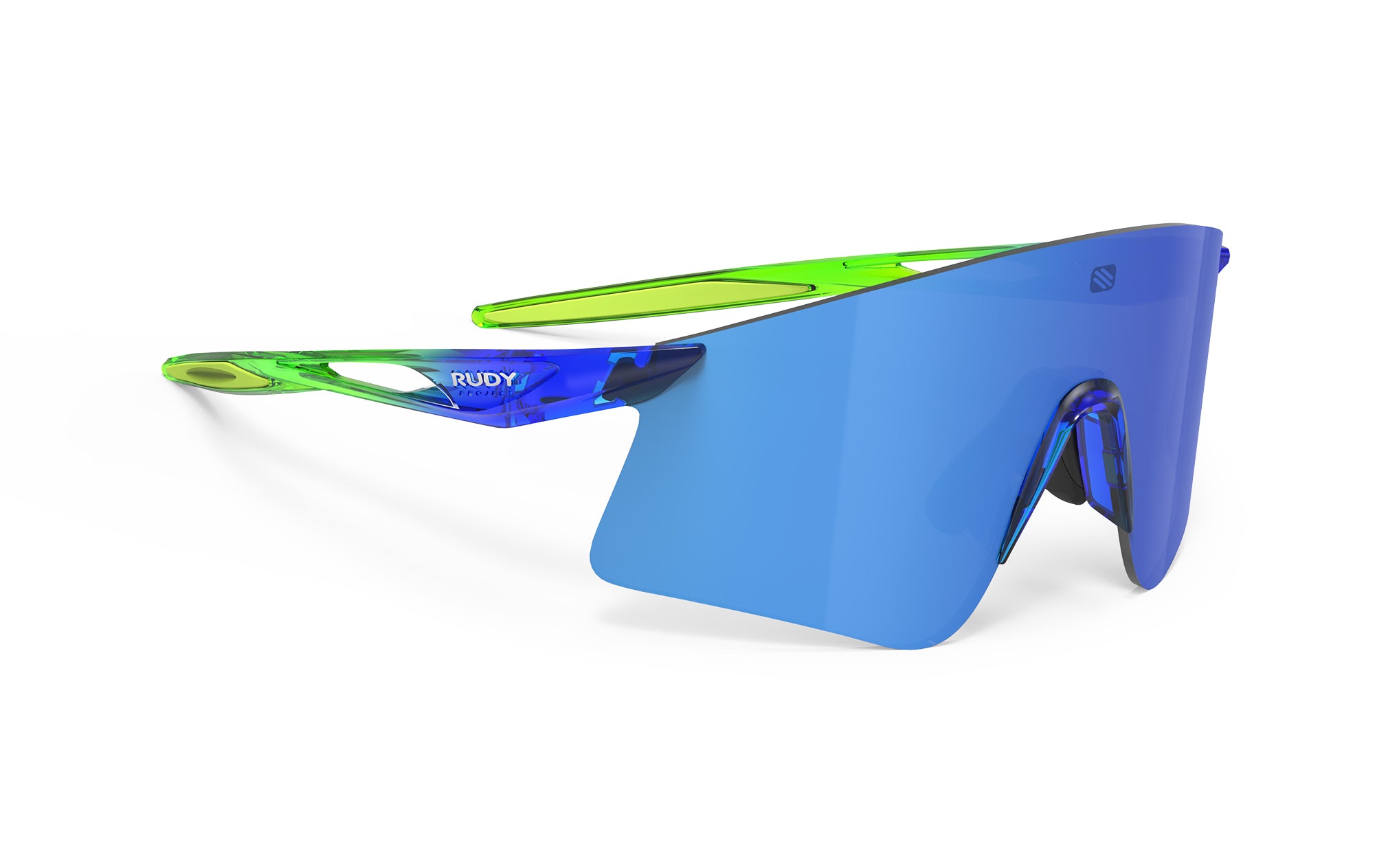 Rudy Project Astral X SP943979-0000 CRYSTAL BLUE/GREEN FLUO G. - Multilaser Blue