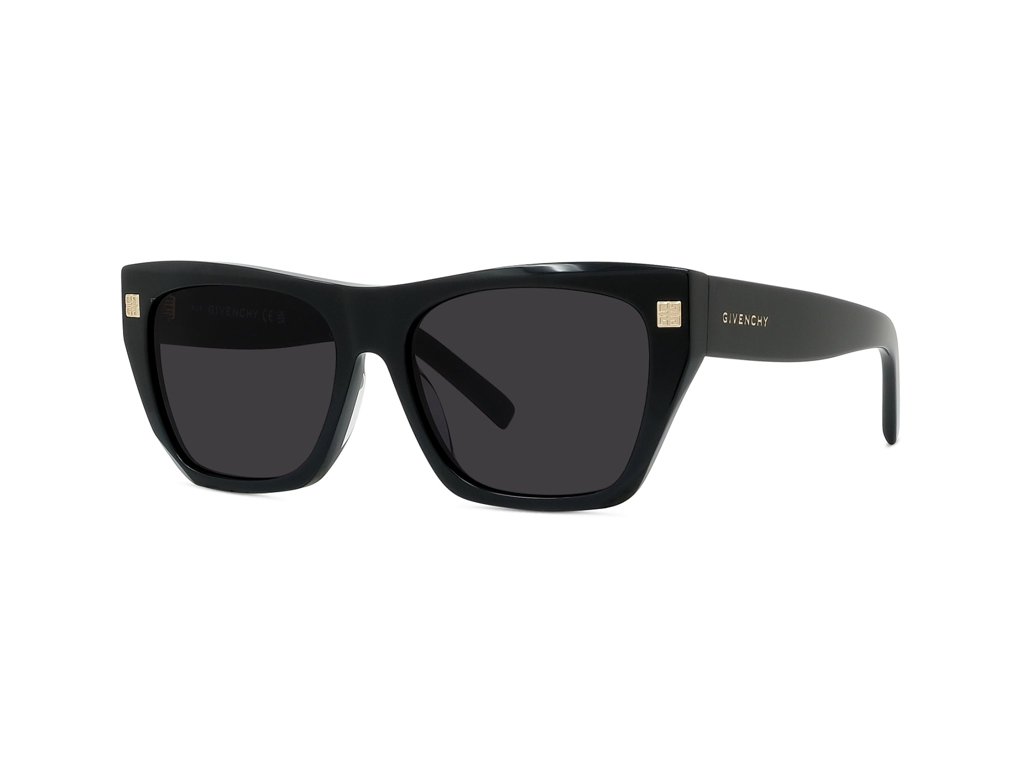 GV DAY Black Rectangular Sunglasses
