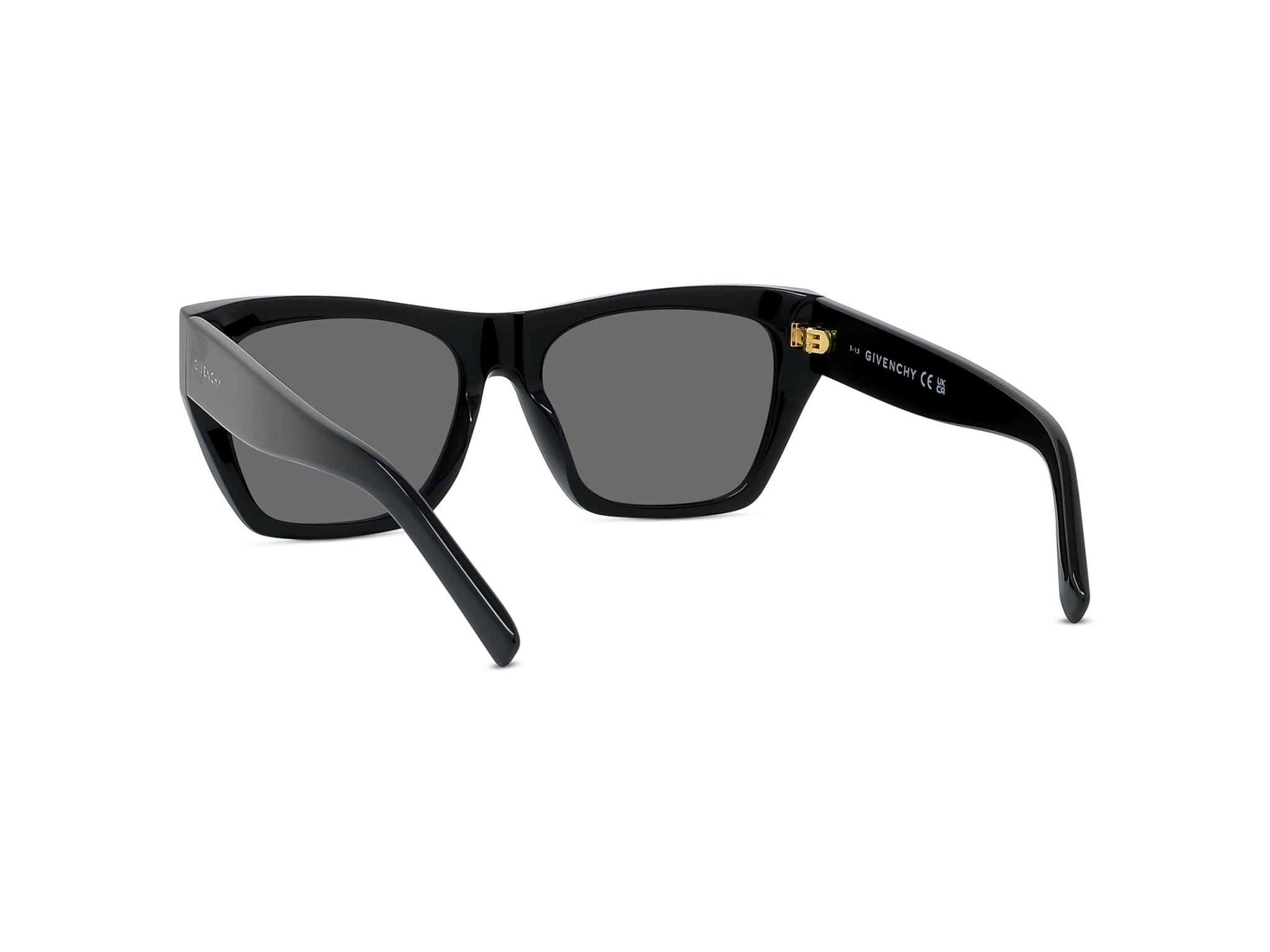 GV DAY Black Rectangular Sunglasses