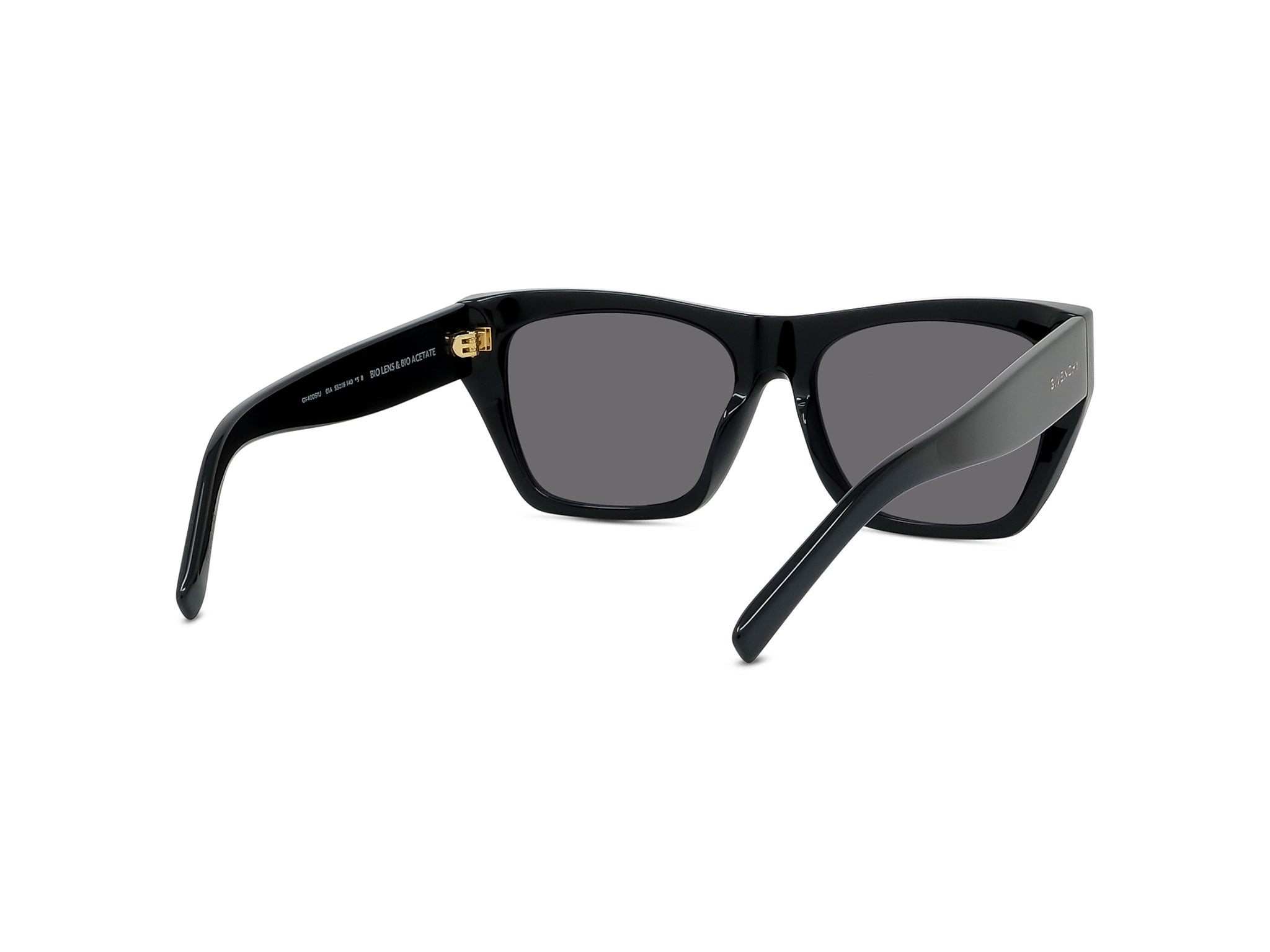 GV DAY Black Rectangular Sunglasses