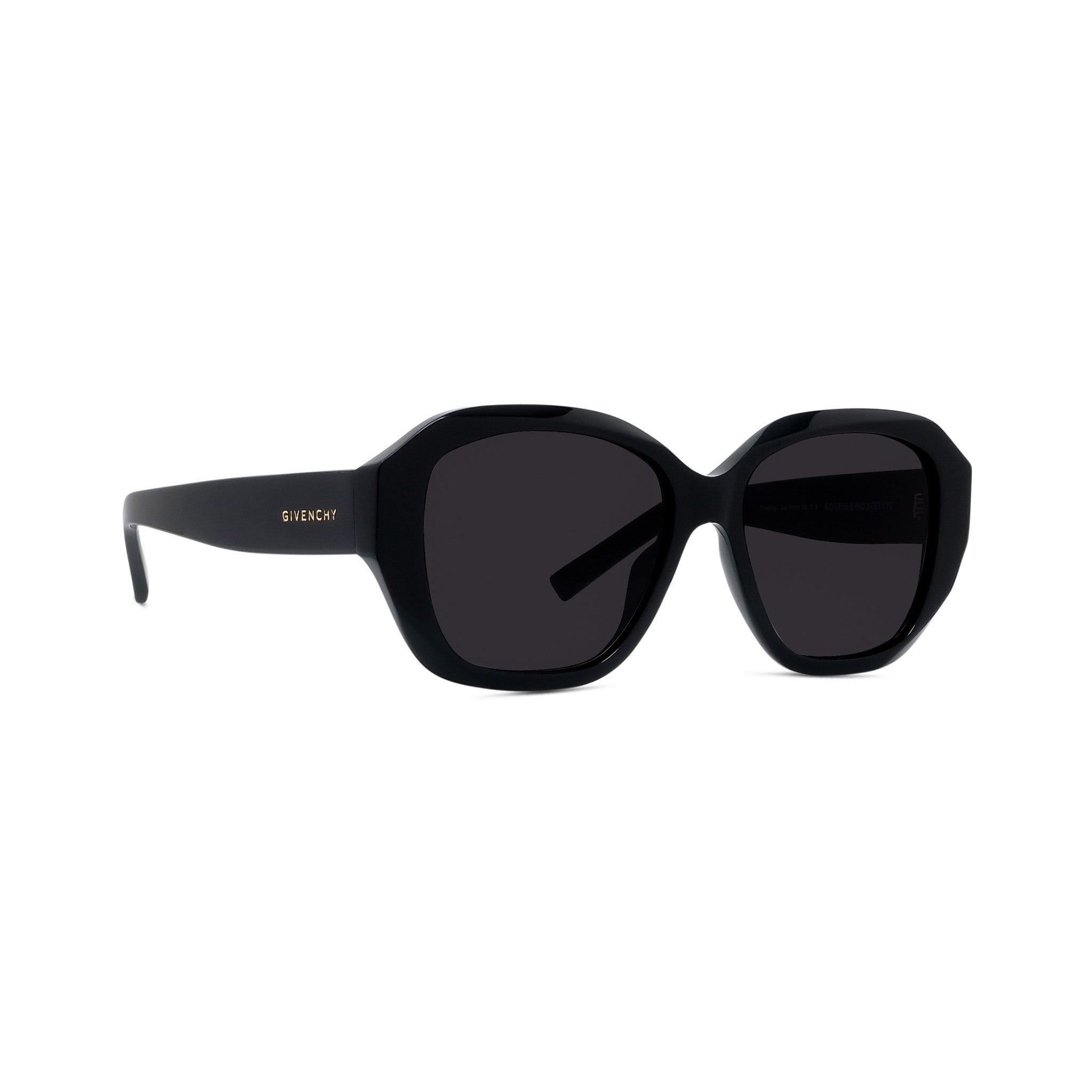 GV DAY Black Round Sunglasses