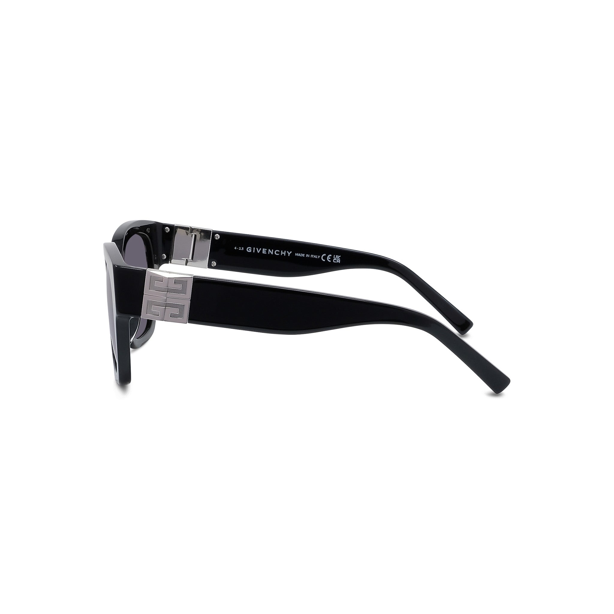 4G Black Square Sunglasses