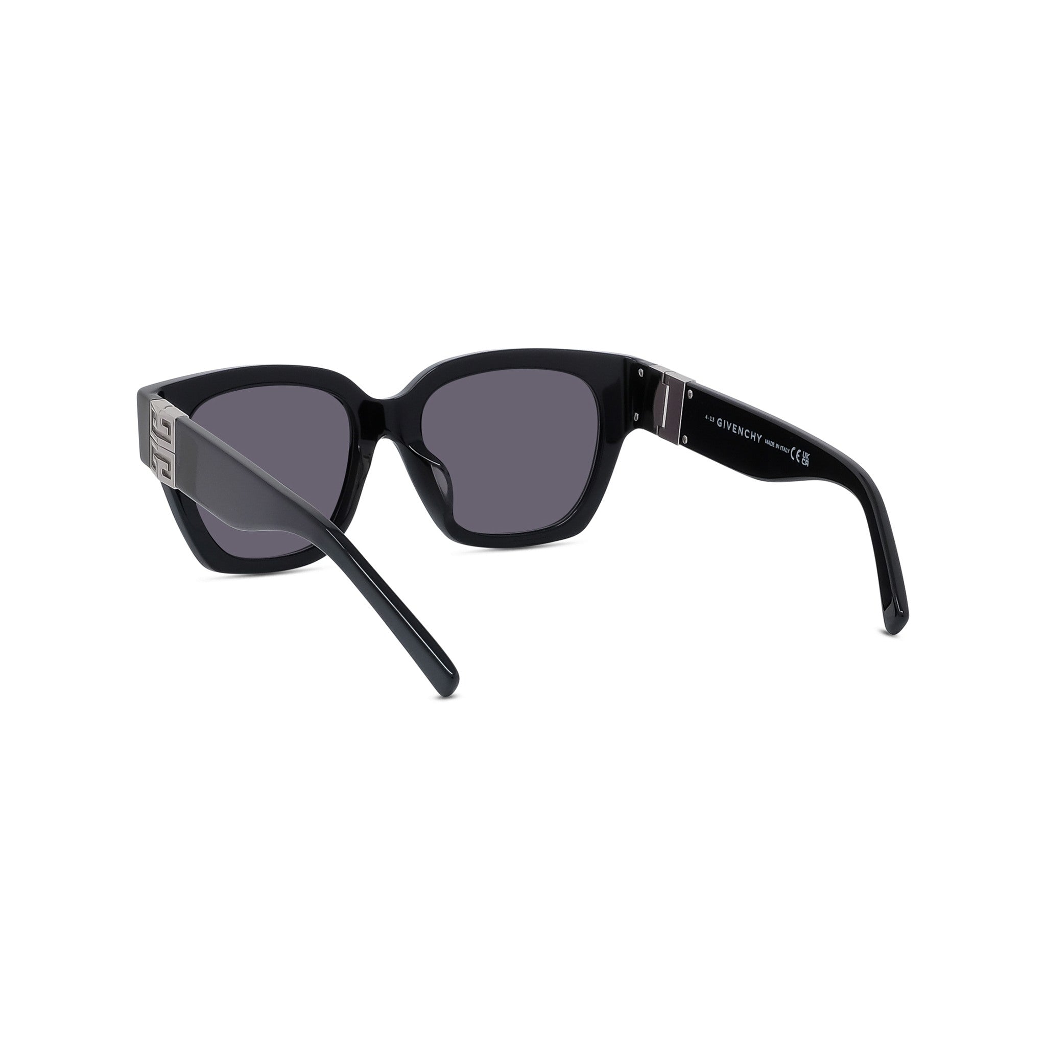 4G Black Square Sunglasses