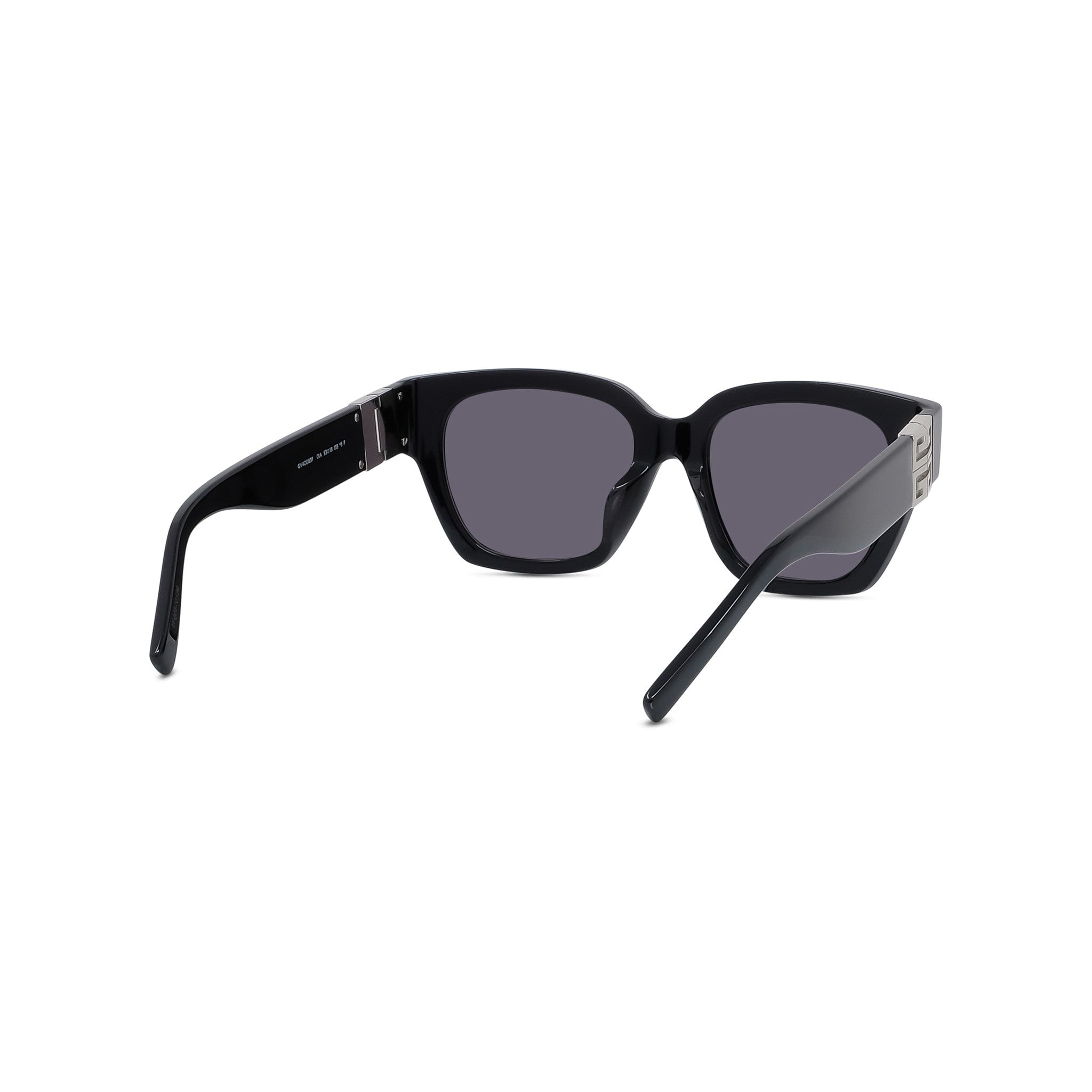 4G Black Square Sunglasses