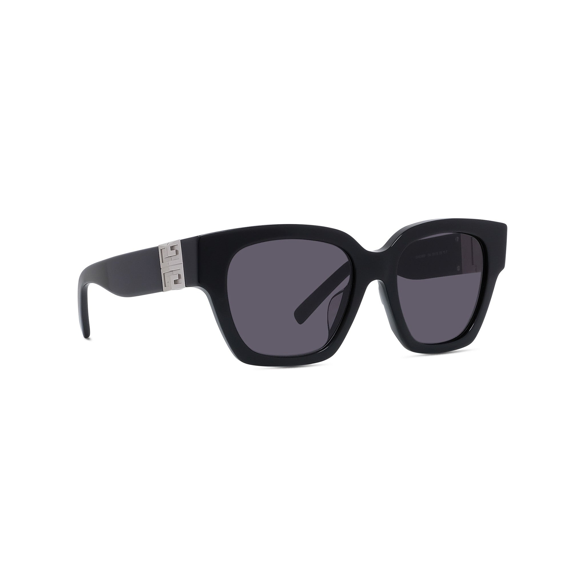 4G Black Square Sunglasses