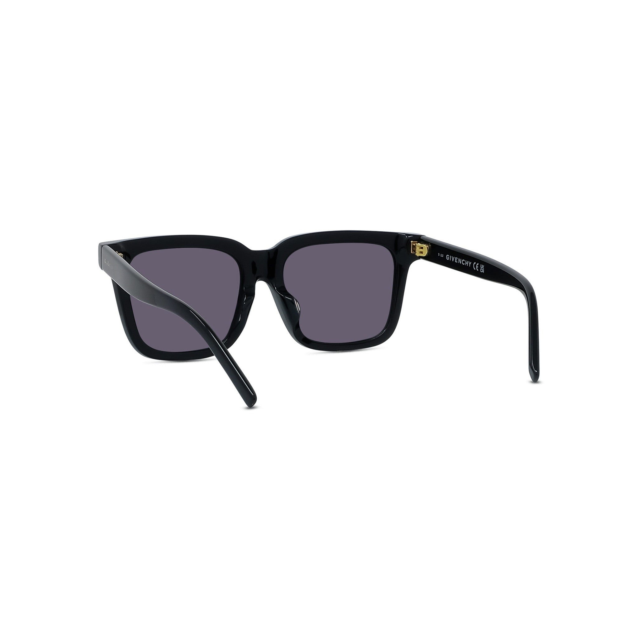 GV DAY Black Rectangular Sunglasses