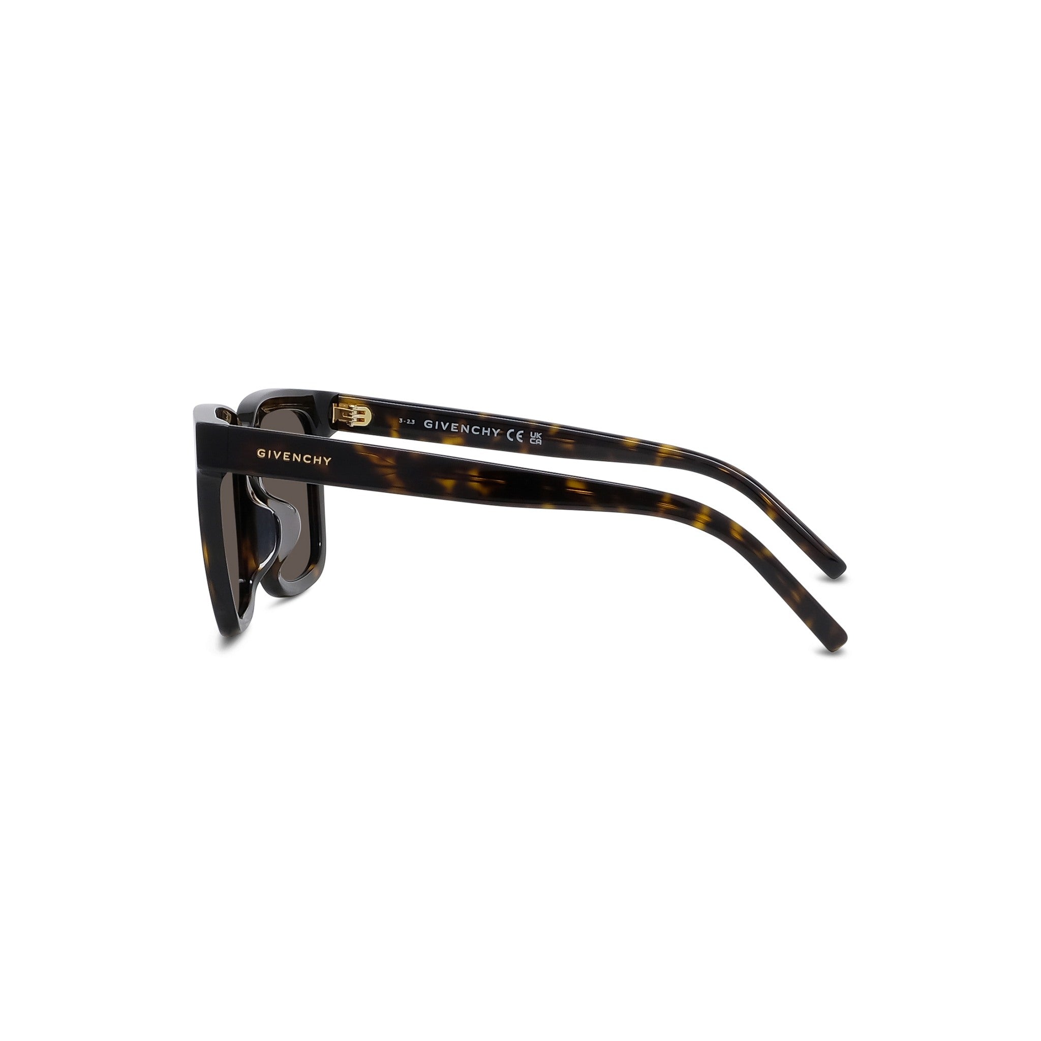 GV DAY Havana Rectangular Sunglasses