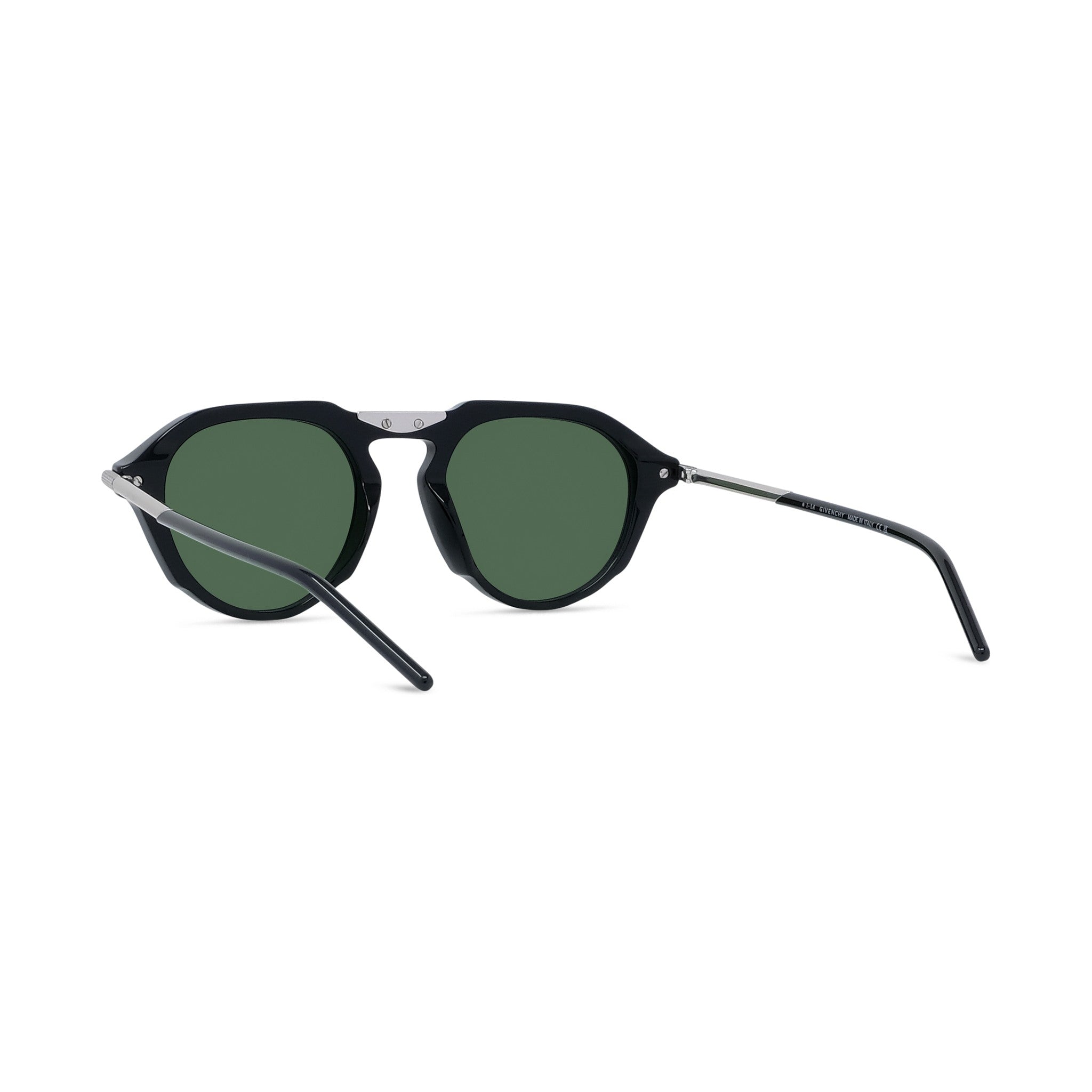 GV ONE Black Round Sunglasses