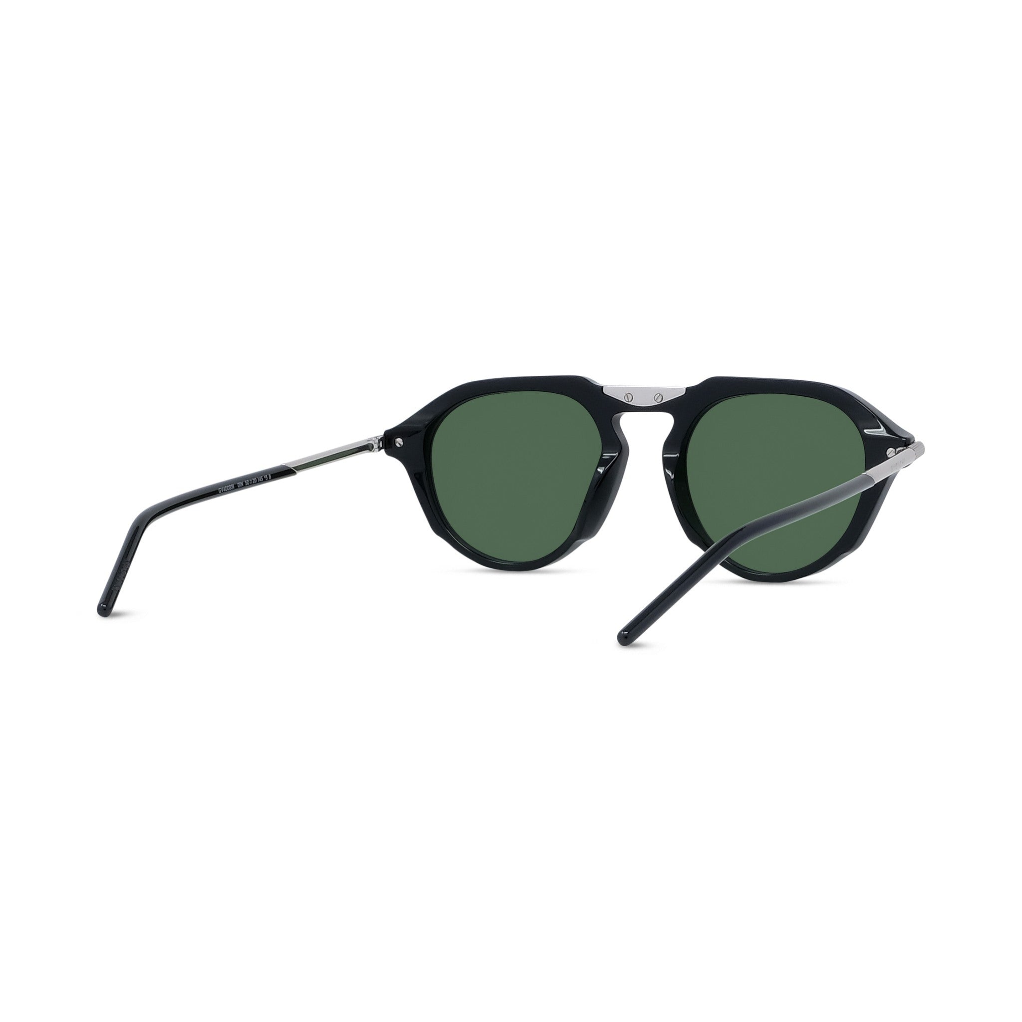 GV ONE Black Round Sunglasses
