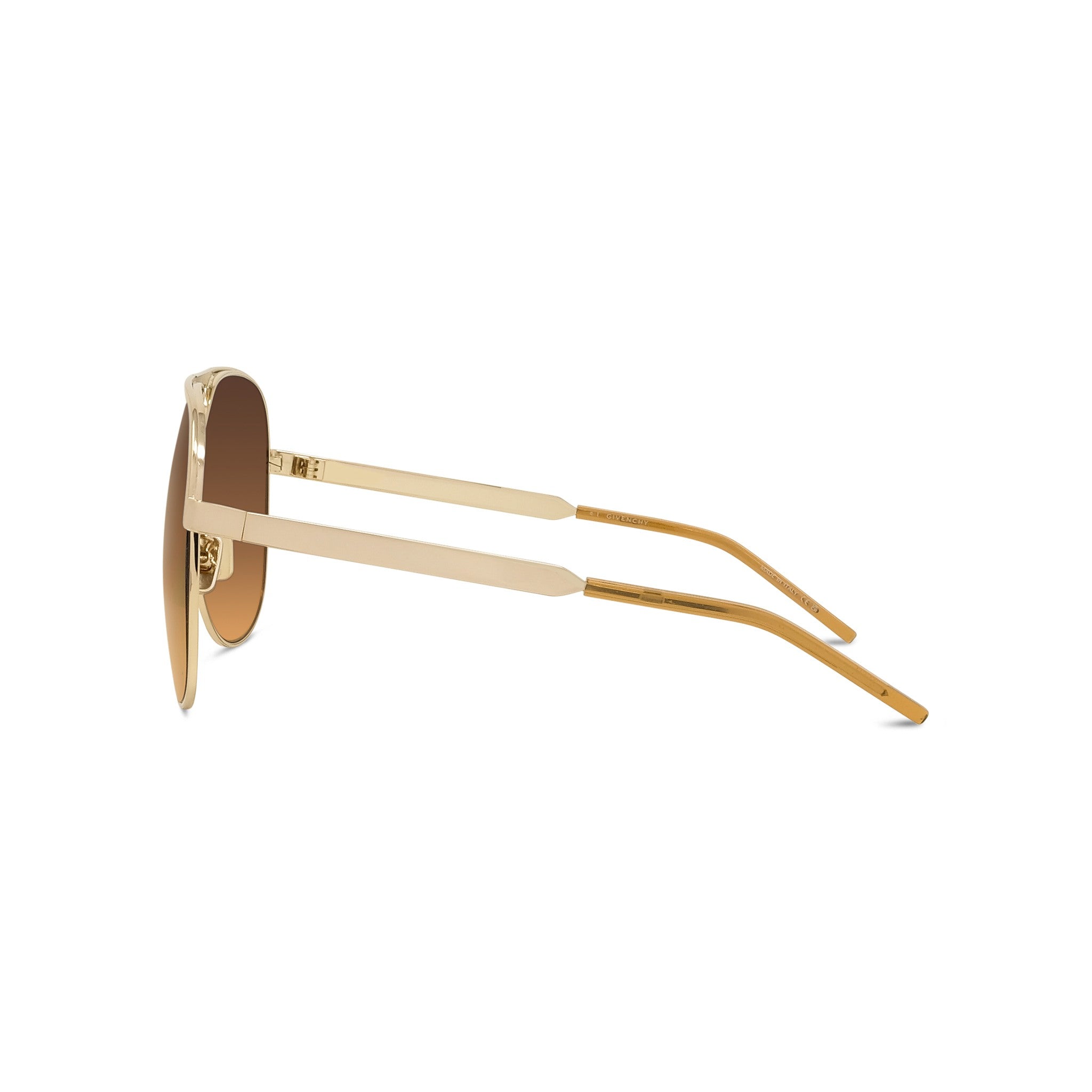 G RIDE Gold Pilot Sunglasses