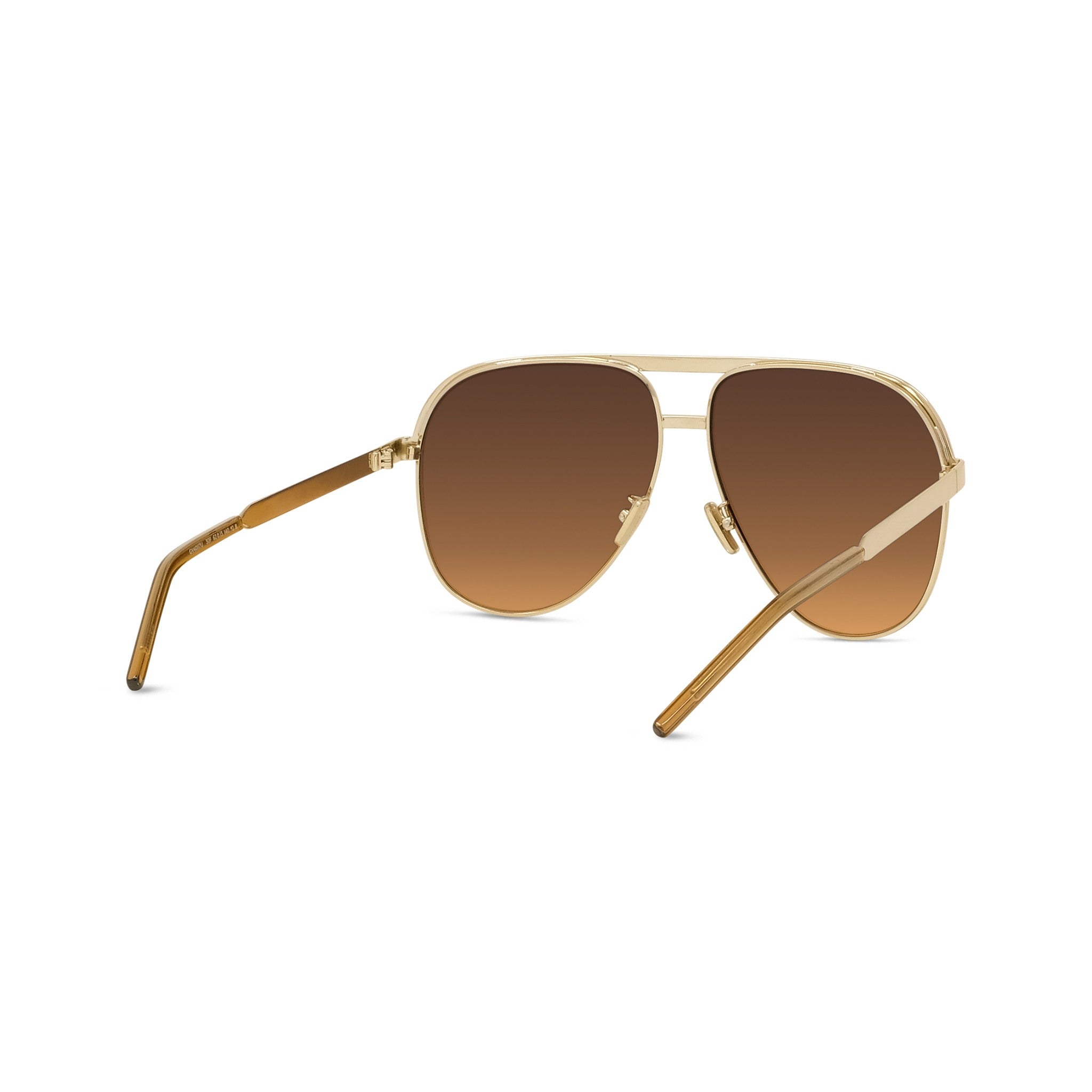 G RIDE Gold Pilot Sunglasses