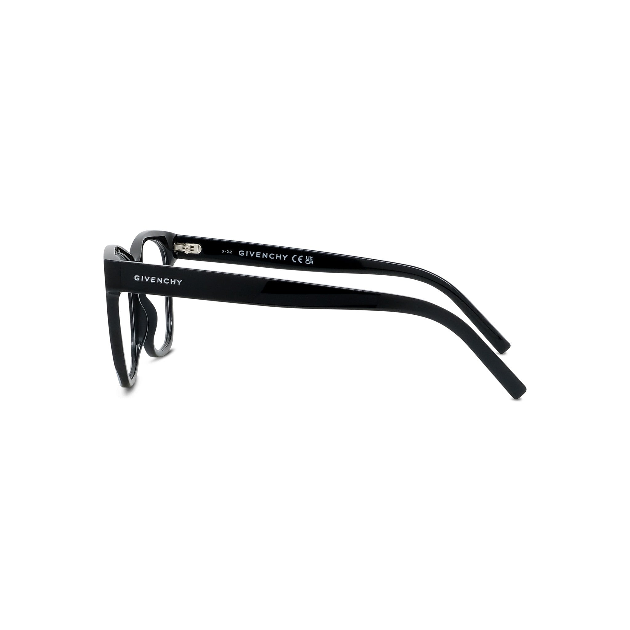 GV DAY Black Geometric Eyeglasses