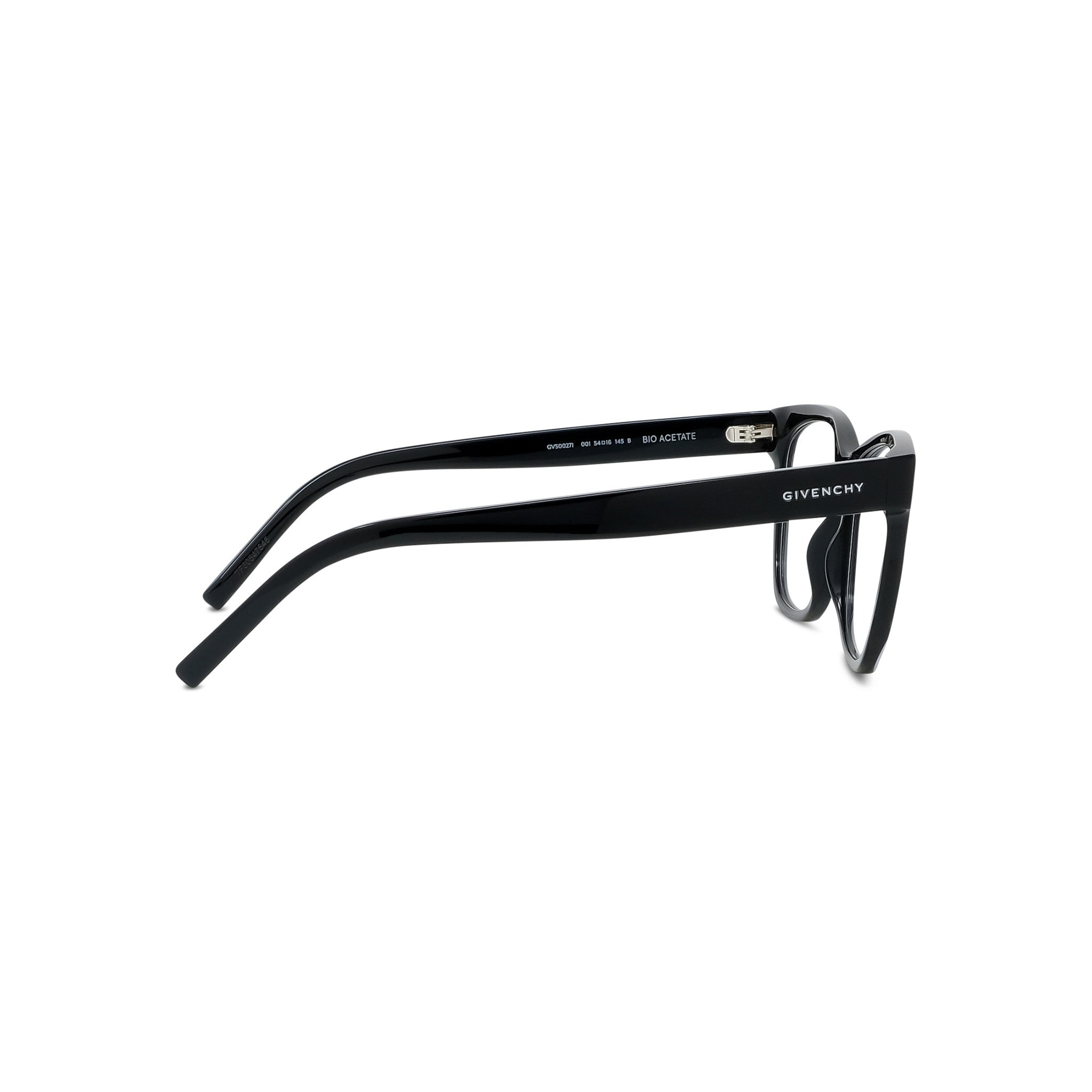 GV DAY Black Geometric Eyeglasses
