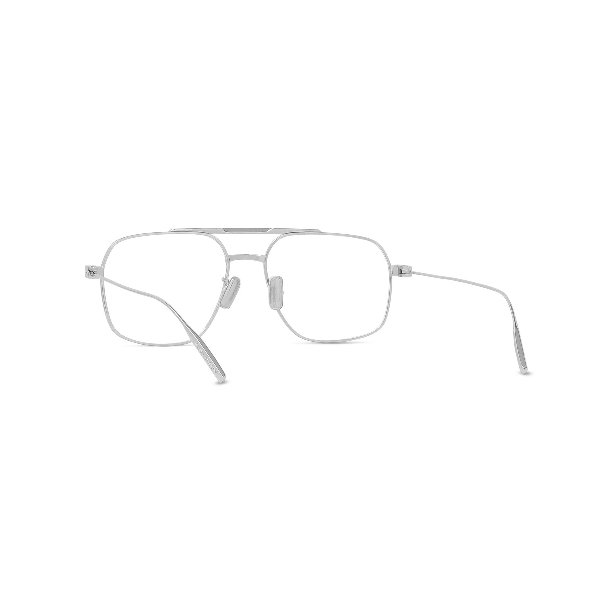GV SPEED Silver Rectangular Eyeglasses