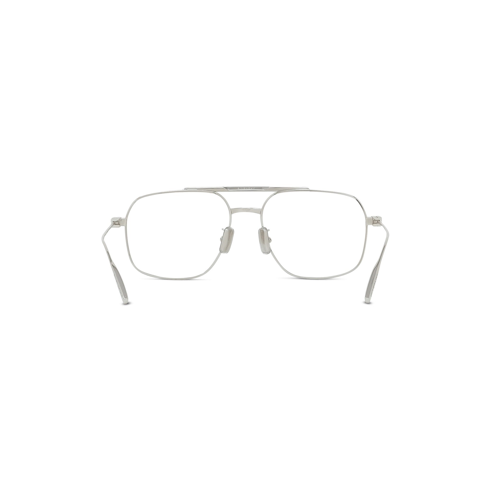 GV SPEED Silver Rectangular Eyeglasses