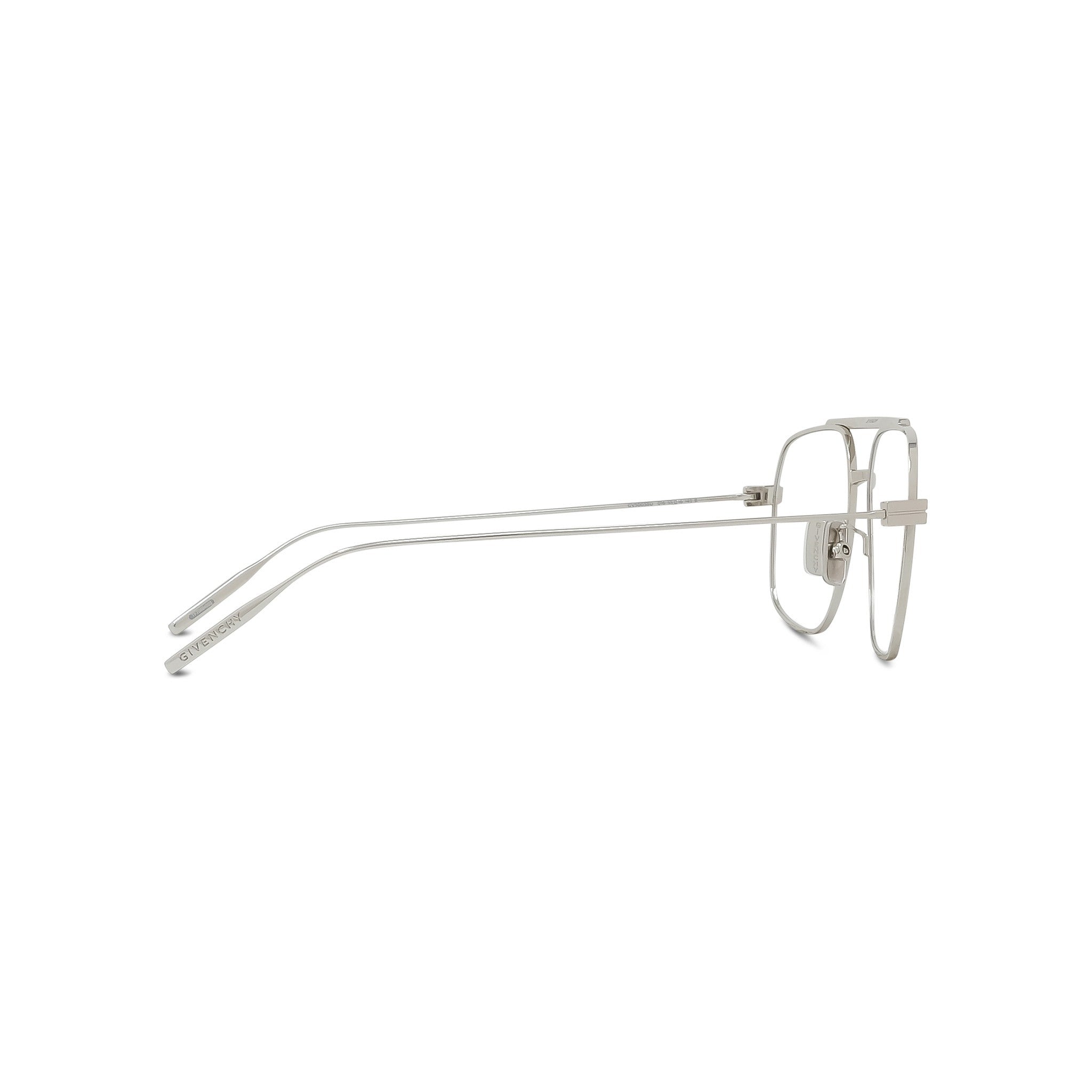 GV SPEED Silver Rectangular Eyeglasses
