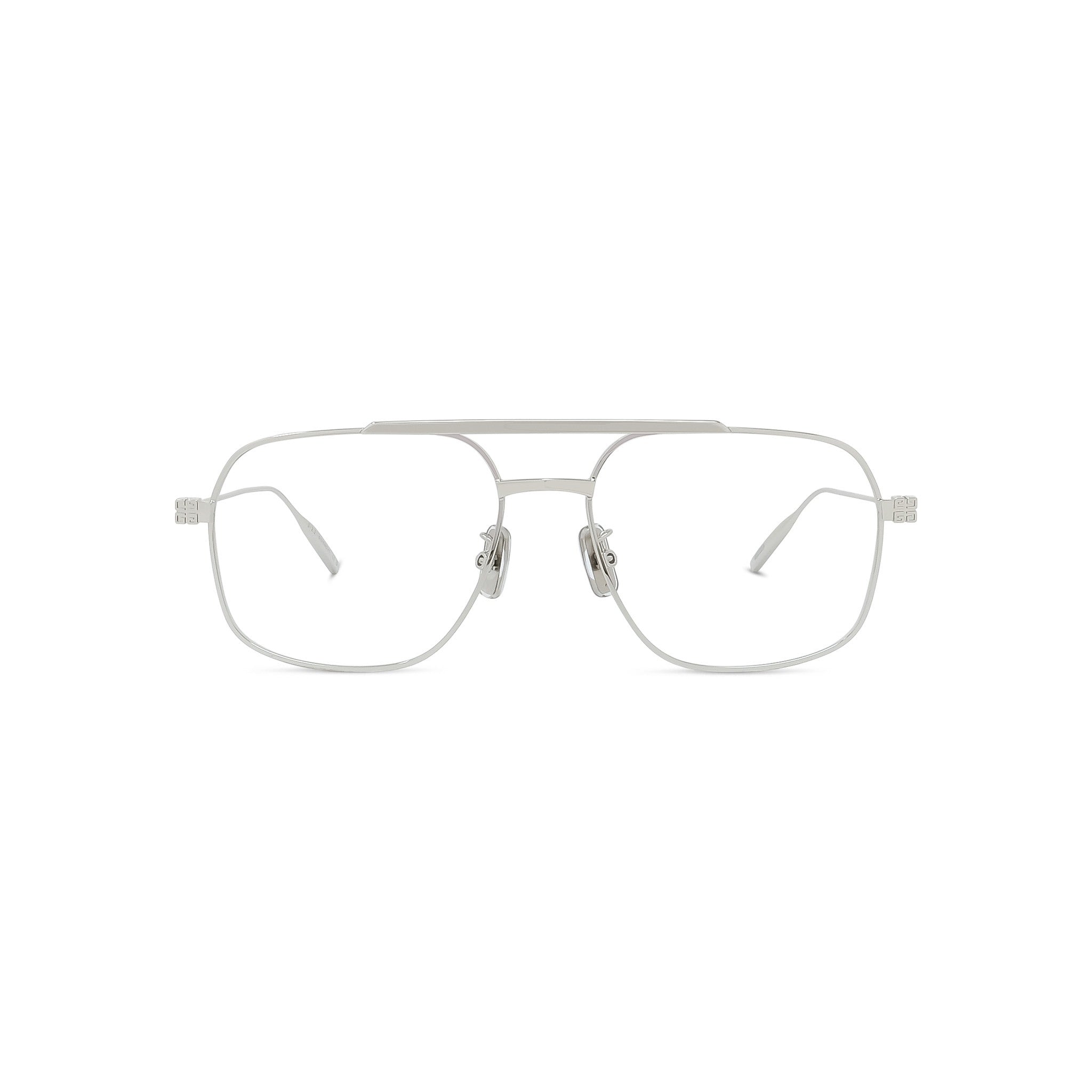 GV SPEED Silver Rectangular Eyeglasses