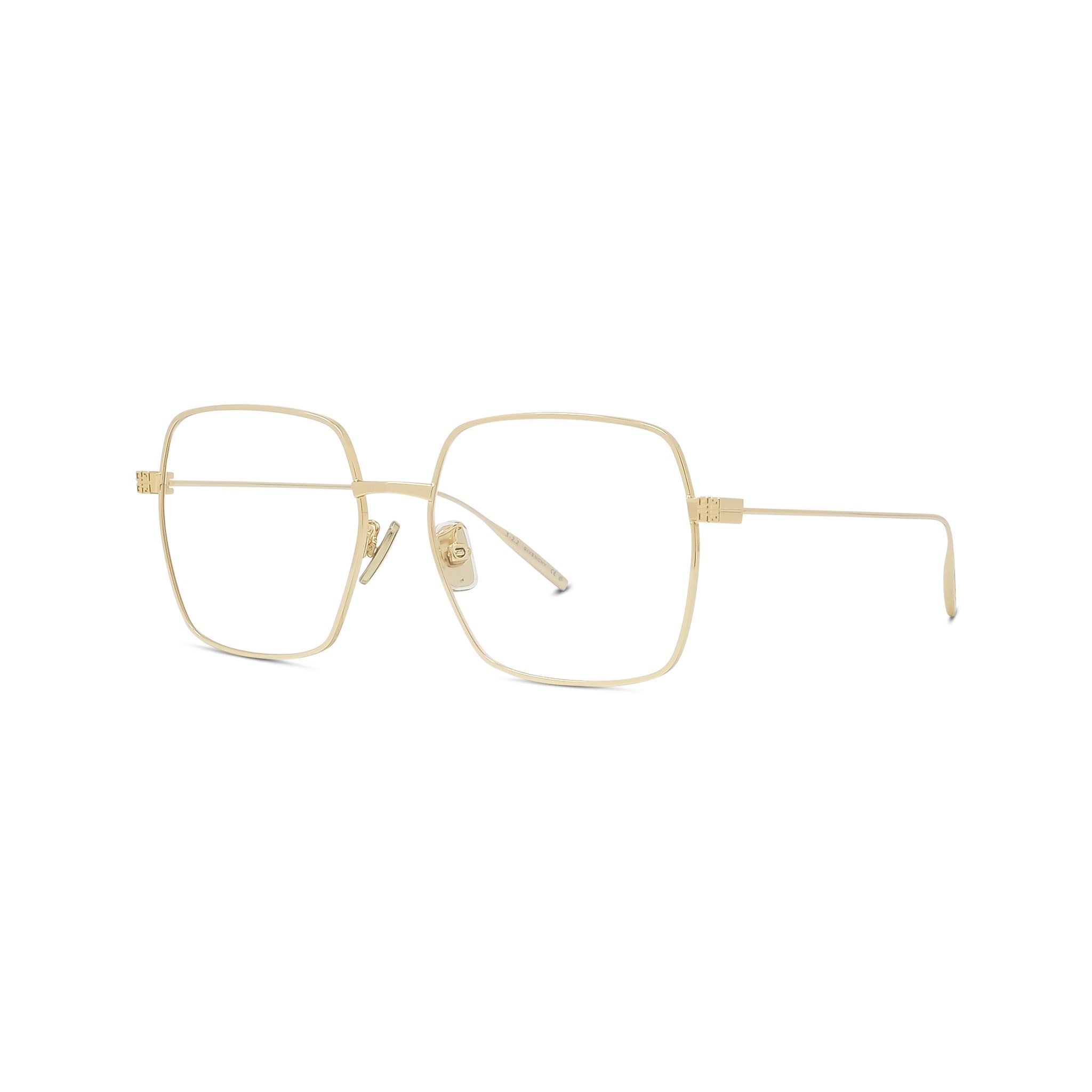GV SPEED Gold Square Eyeglasses