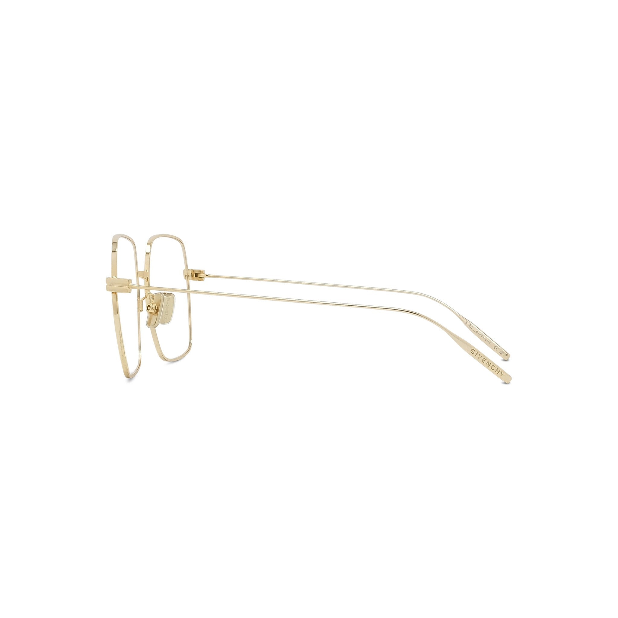 GV SPEED Gold Square Eyeglasses