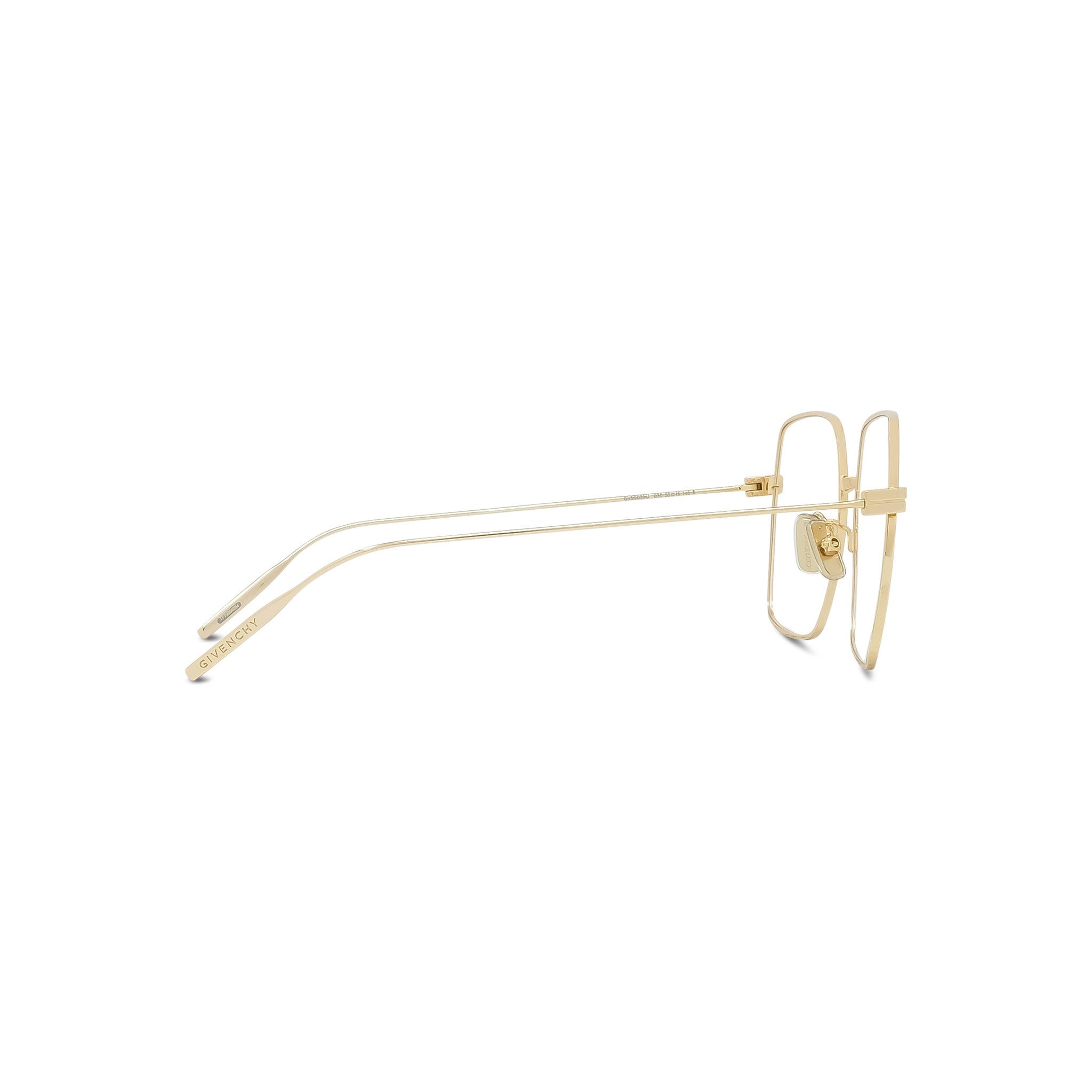 GV SPEED Gold Square Eyeglasses