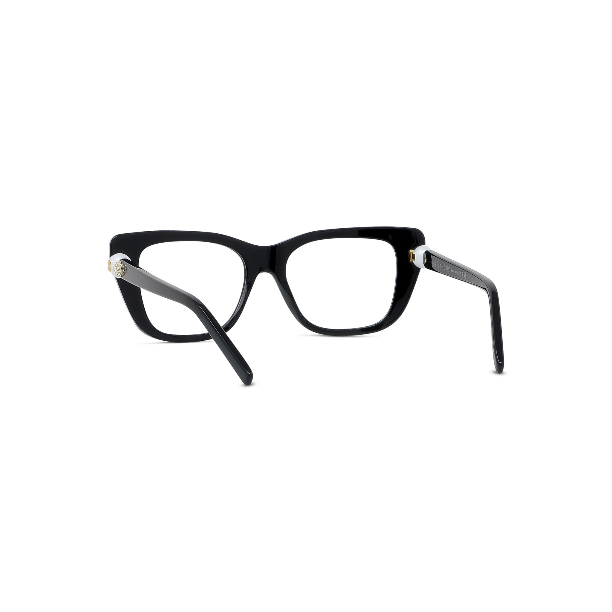 PEARL Black Rectangular Eyeglasses
