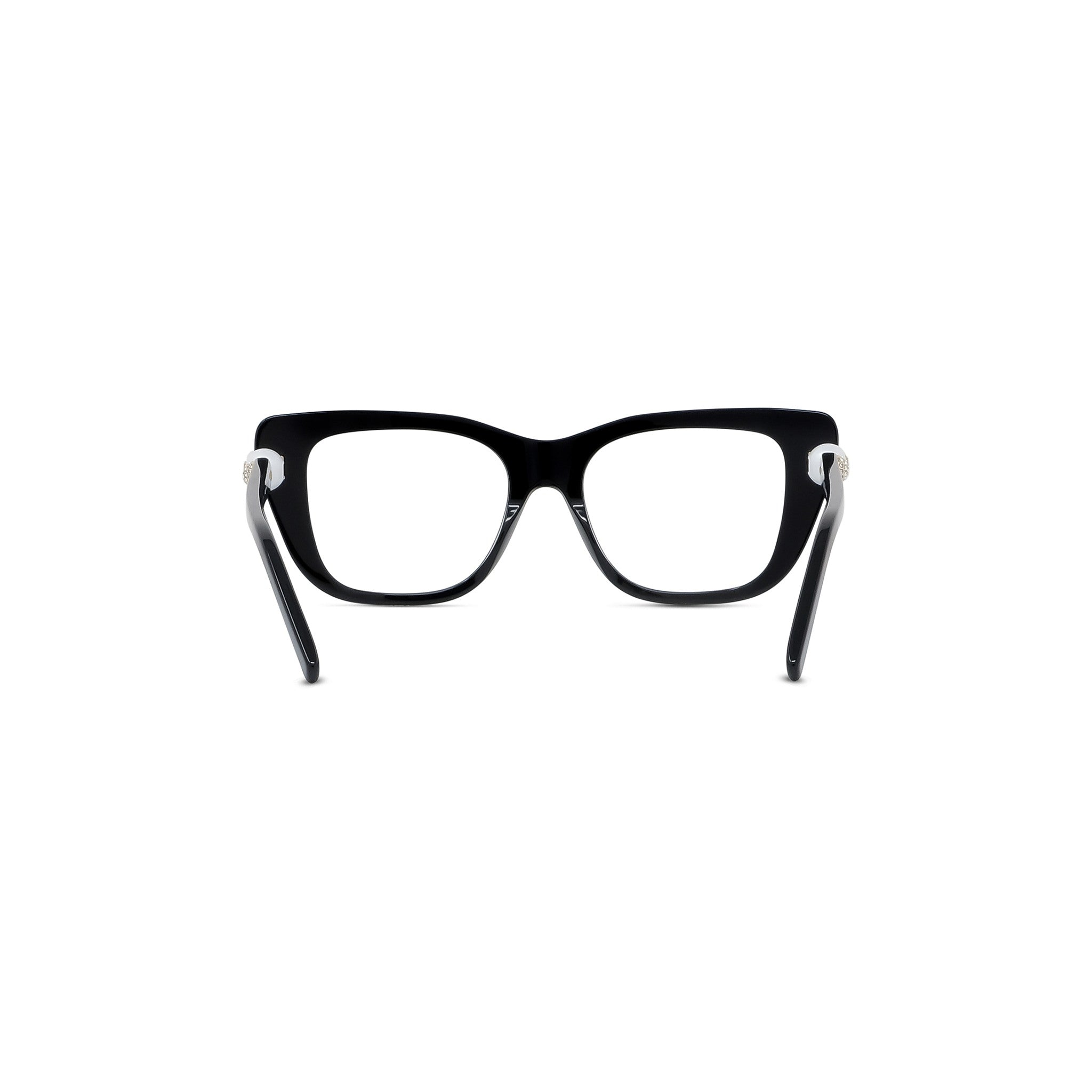 PEARL Black Rectangular Eyeglasses