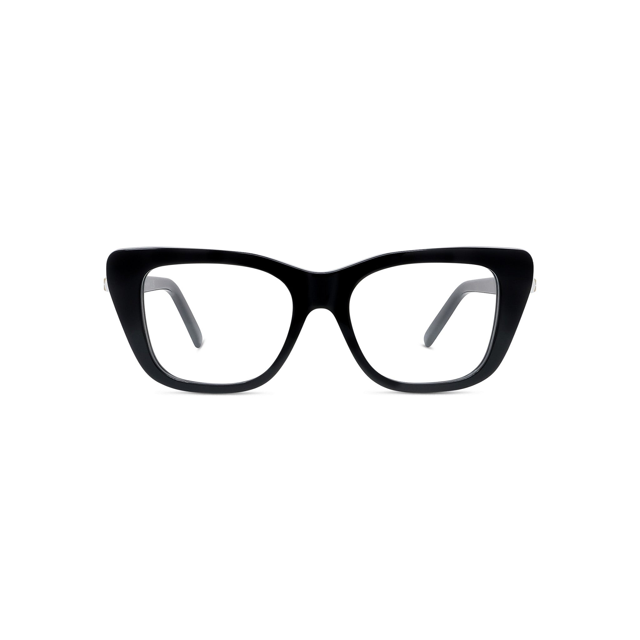 PEARL Black Rectangular Eyeglasses