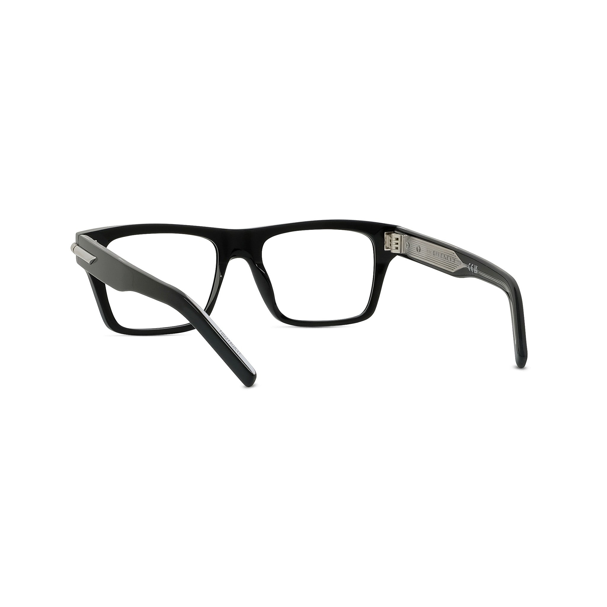 GV ONE Black Rectangular Eyeglasses