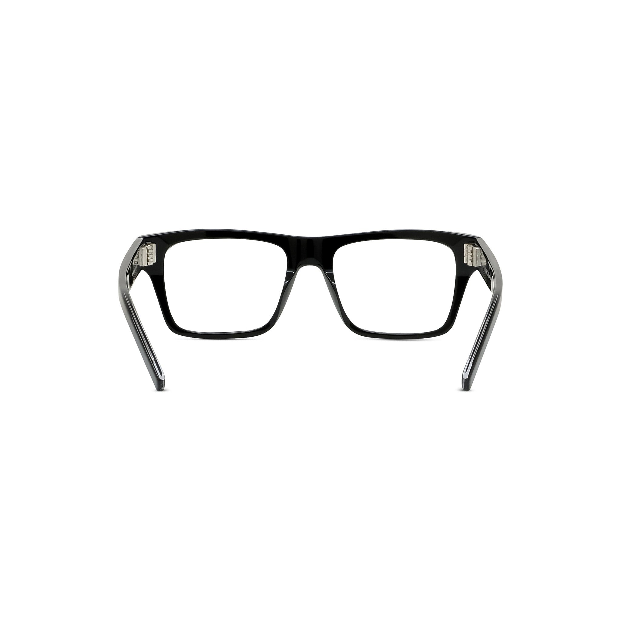 GV ONE Black Rectangular Eyeglasses