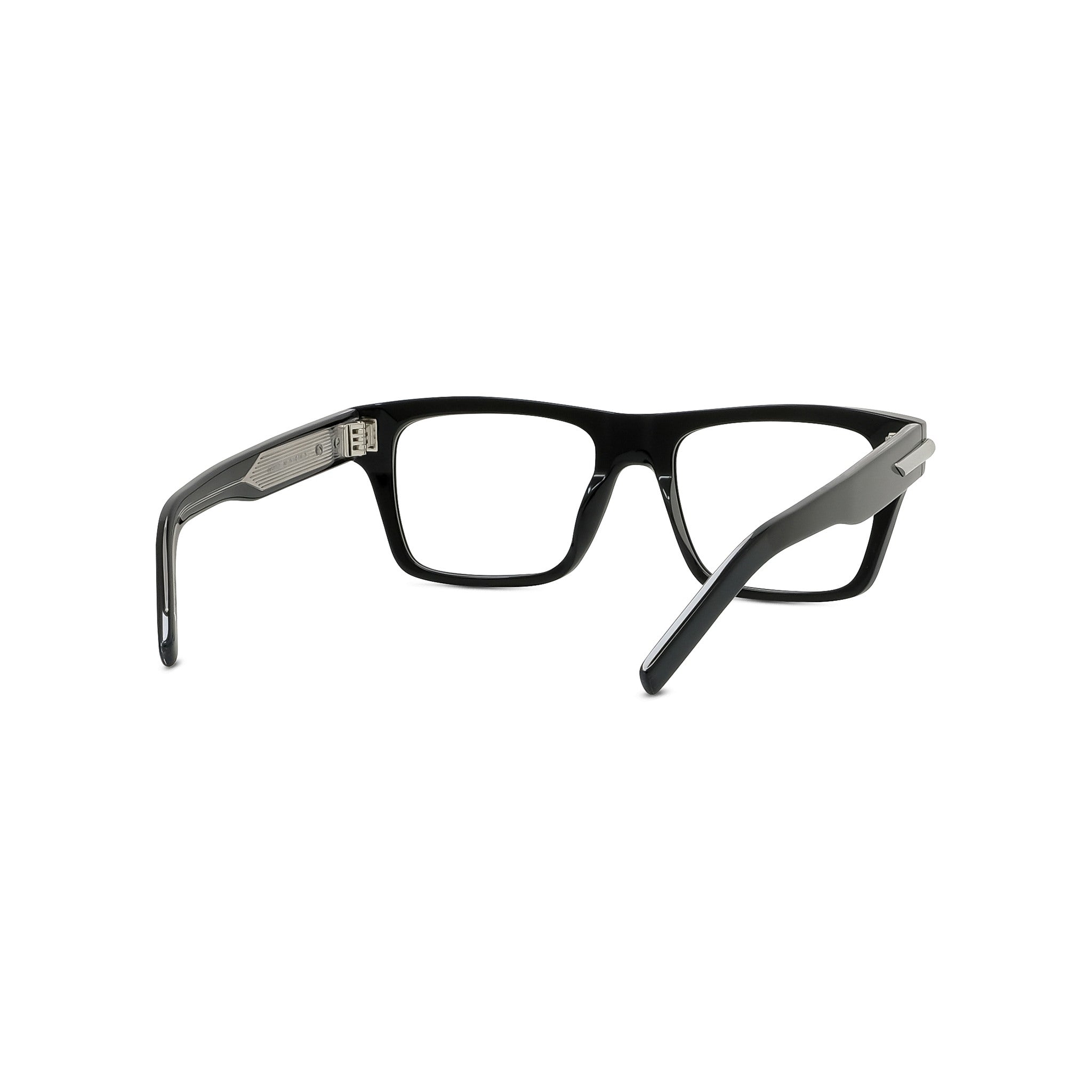 GV ONE Black Rectangular Eyeglasses