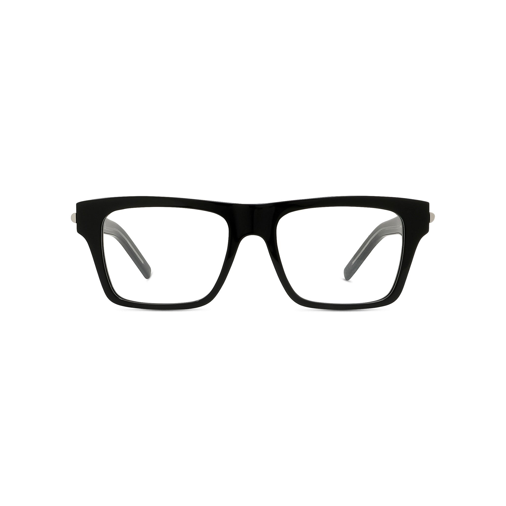 GV ONE Black Rectangular Eyeglasses