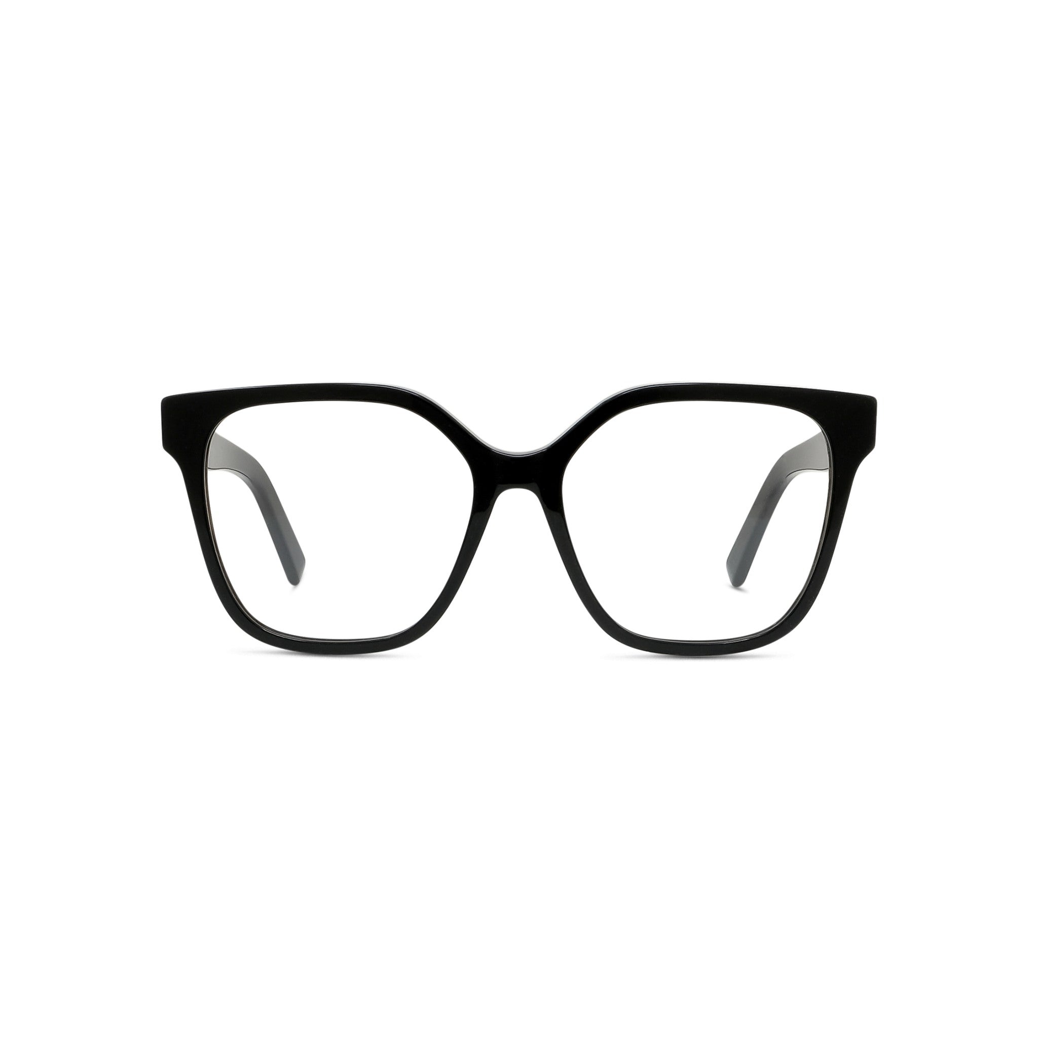 4G Black Square Eyeglasses