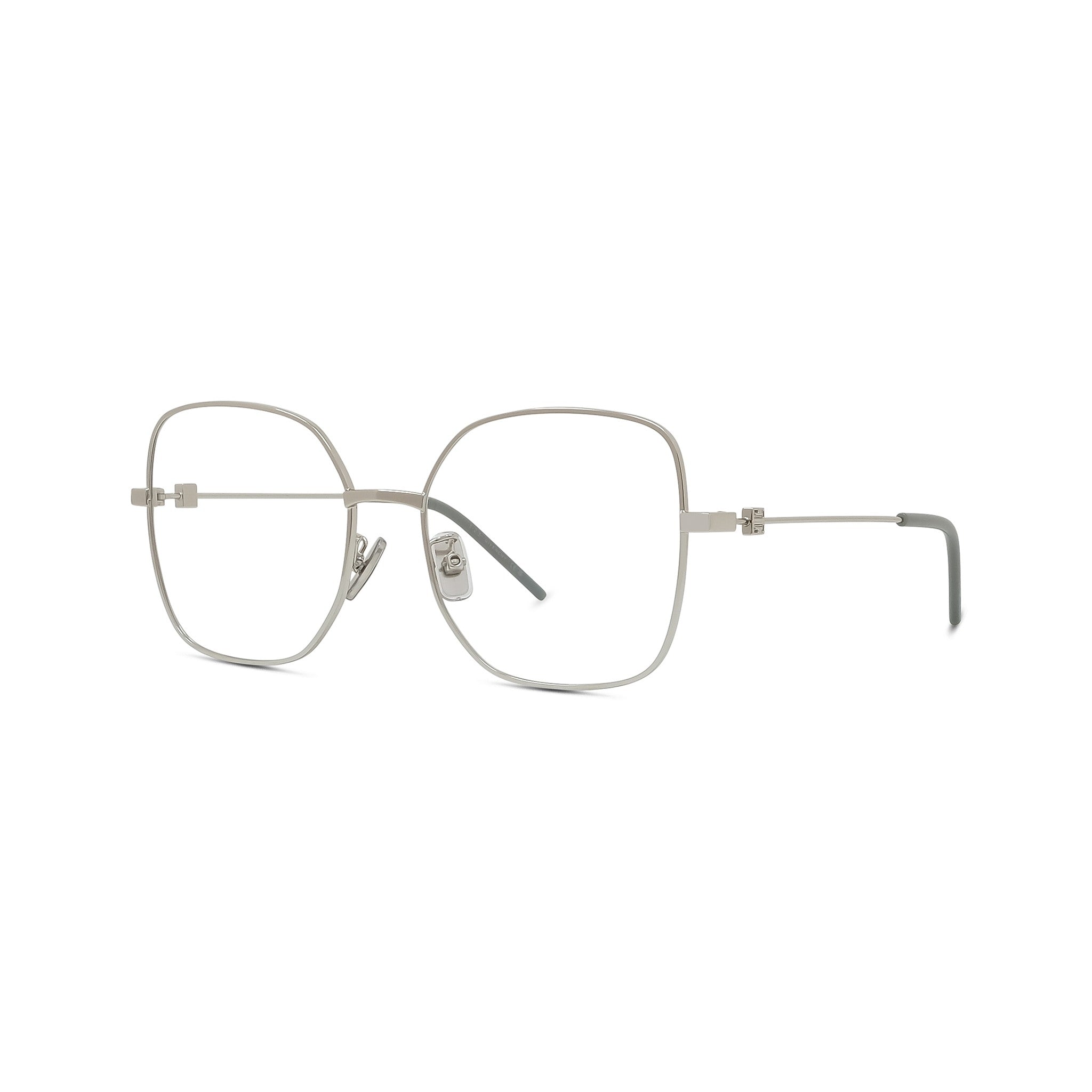 GV SPEED Silver Square Eyeglasses